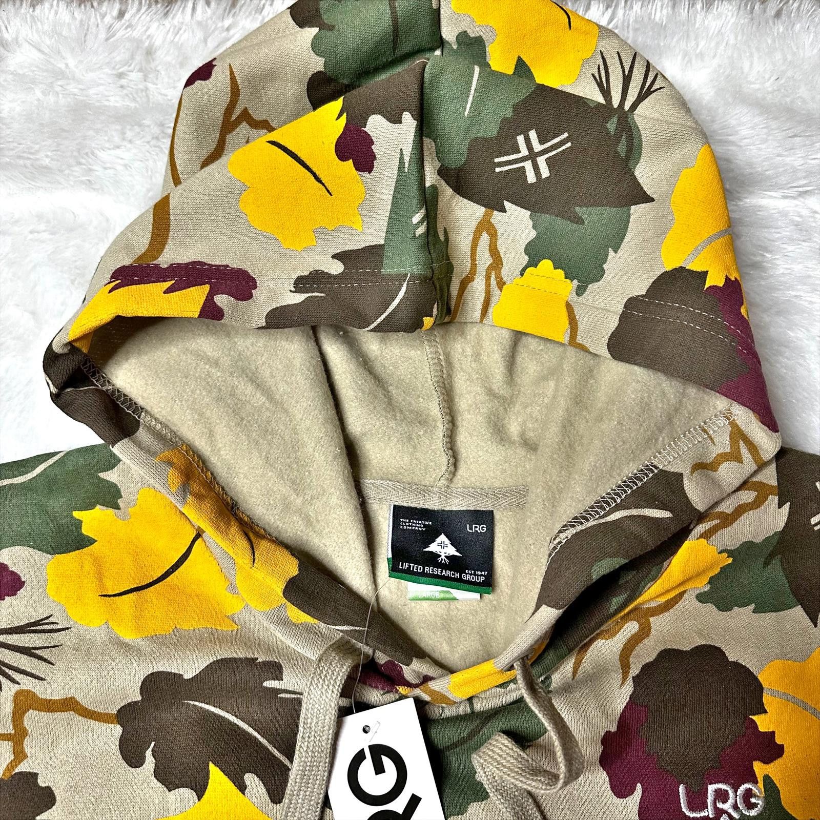 LRG NWT LRG Leaf Peeping Camo Pullover Hoodie Men’s Medium Khaki Size US M / EU 48-50 / 2 - 3 Thumbnail