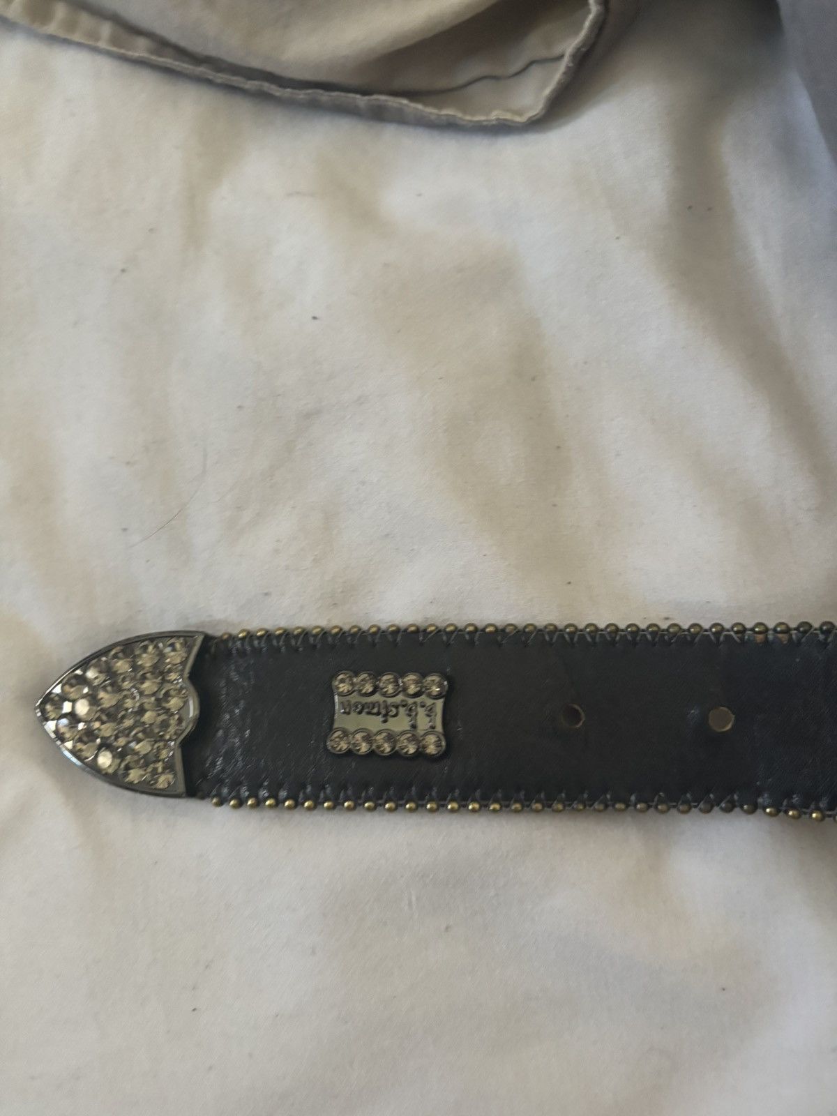 B.B. Simon Black BB Simon Belt Size 32 - 3 Thumbnail