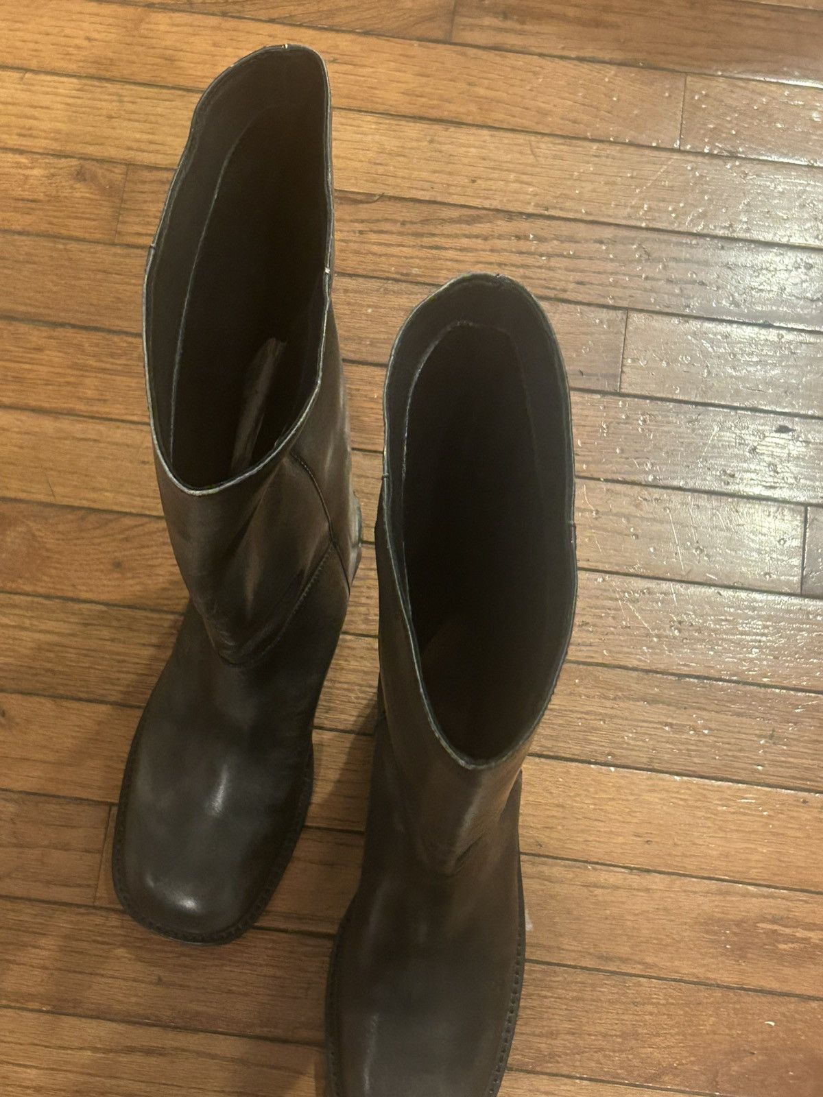 H&M H&M Rustic Gray Leather Size US 8 / IT 38 - 5 Thumbnail