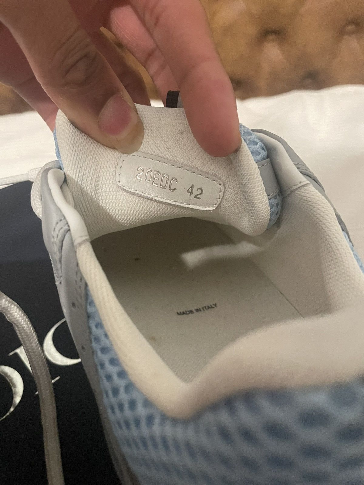 Dior Dior b30 sky blue b22 sneakers Size US 9 / EU 42 - 2 Thumbnail