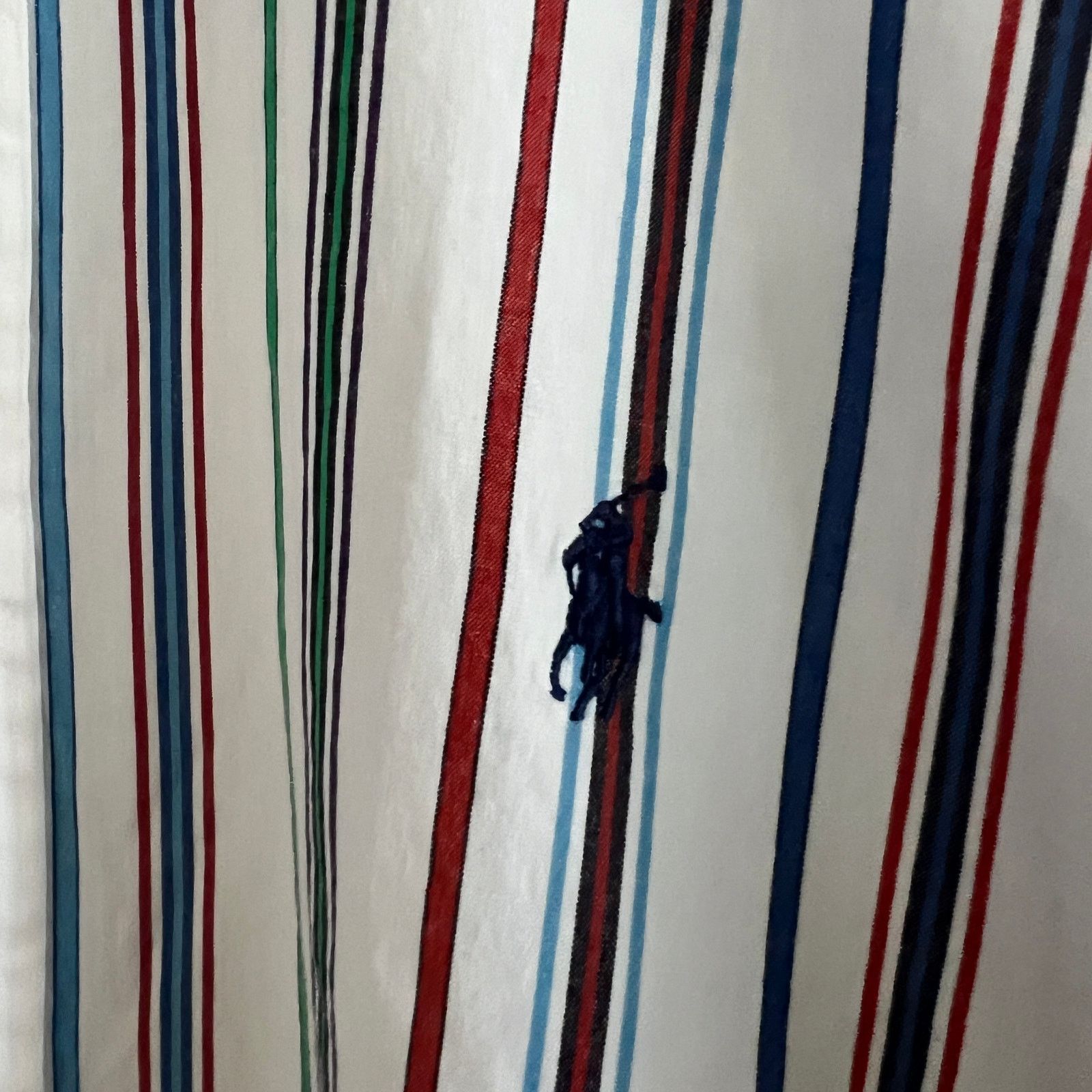 Polo Ralph Lauren VTG Polo Ralph Lauren Men's Striped Shirt XL 28x34 Size US XL / EU 56 / 4 - 4 Thumbnail