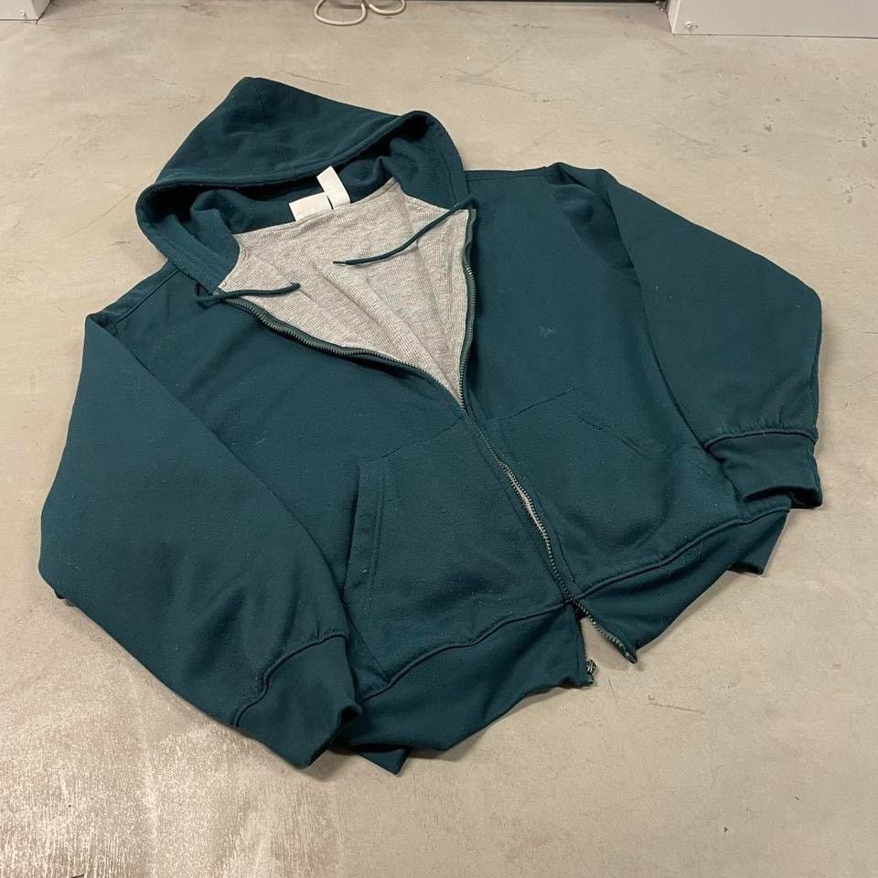 Vintage vintage thermal lined hoodie Size US XL / EU 56 / 4 - 1 Thumbnail