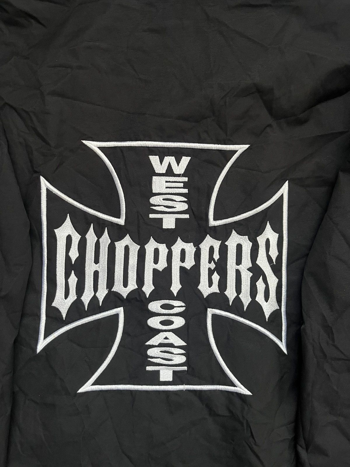 West Coast Choppers Vintage 90s West Coast Choppers Embroidered Big Logo Jacket Size US M / EU 48-50 / 2 - 9 Thumbnail