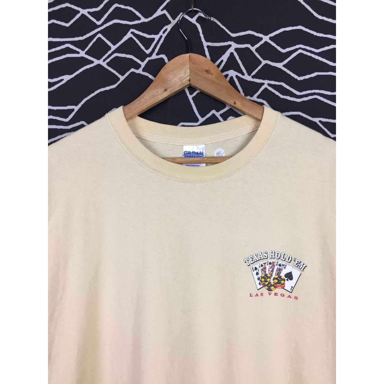 Gildan × Vintage Vtg Y2K Texas Hold ‘Em Las Vegas Nevada Card Game Tee Size US XXL / EU 58 / 5 - 6 Thumbnail