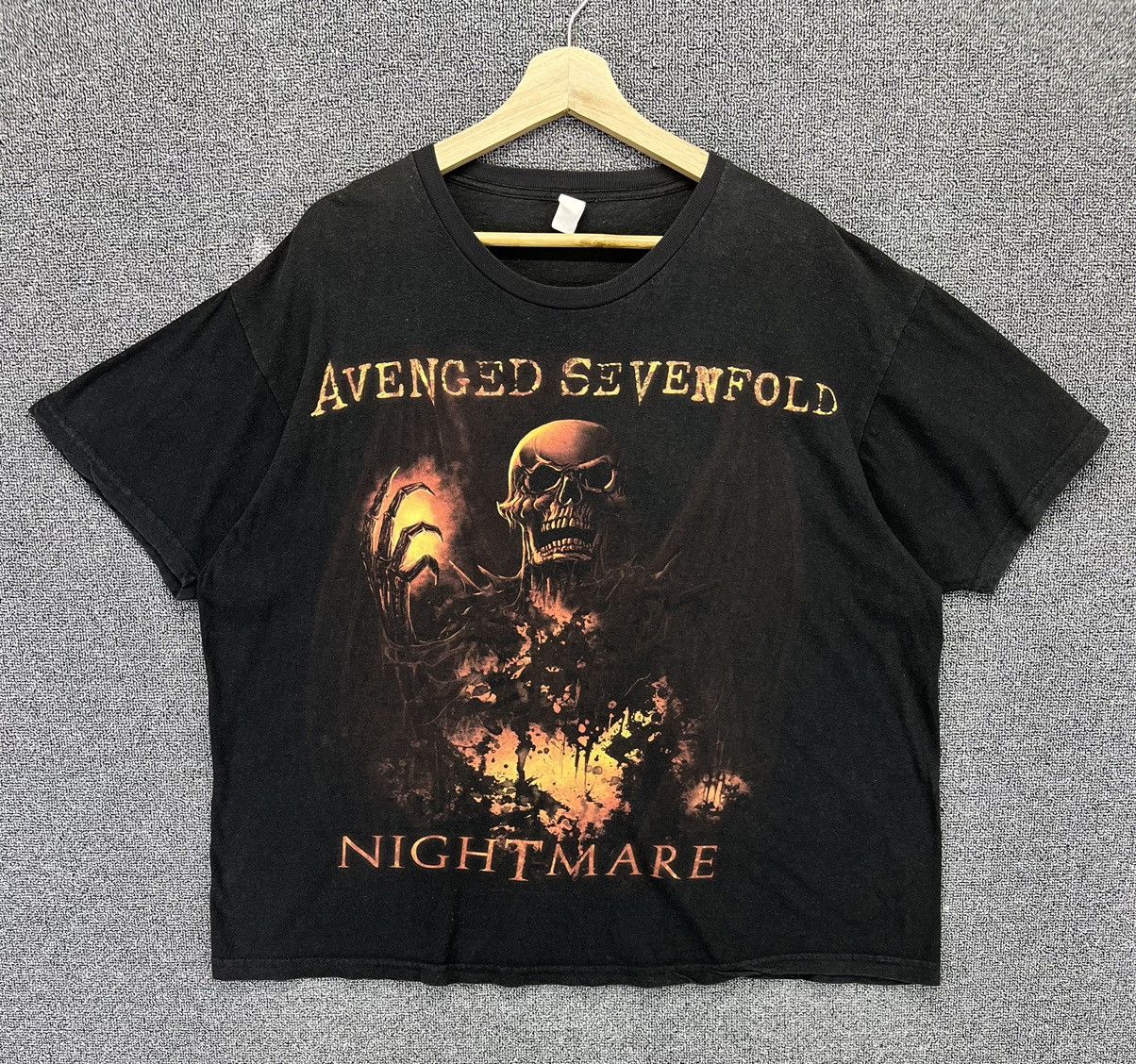 Band Tees Avenged Sevenfold Punk Rock Band Tees T Shirts Size US L / EU 52-54 / 3 - 1 Thumbnail