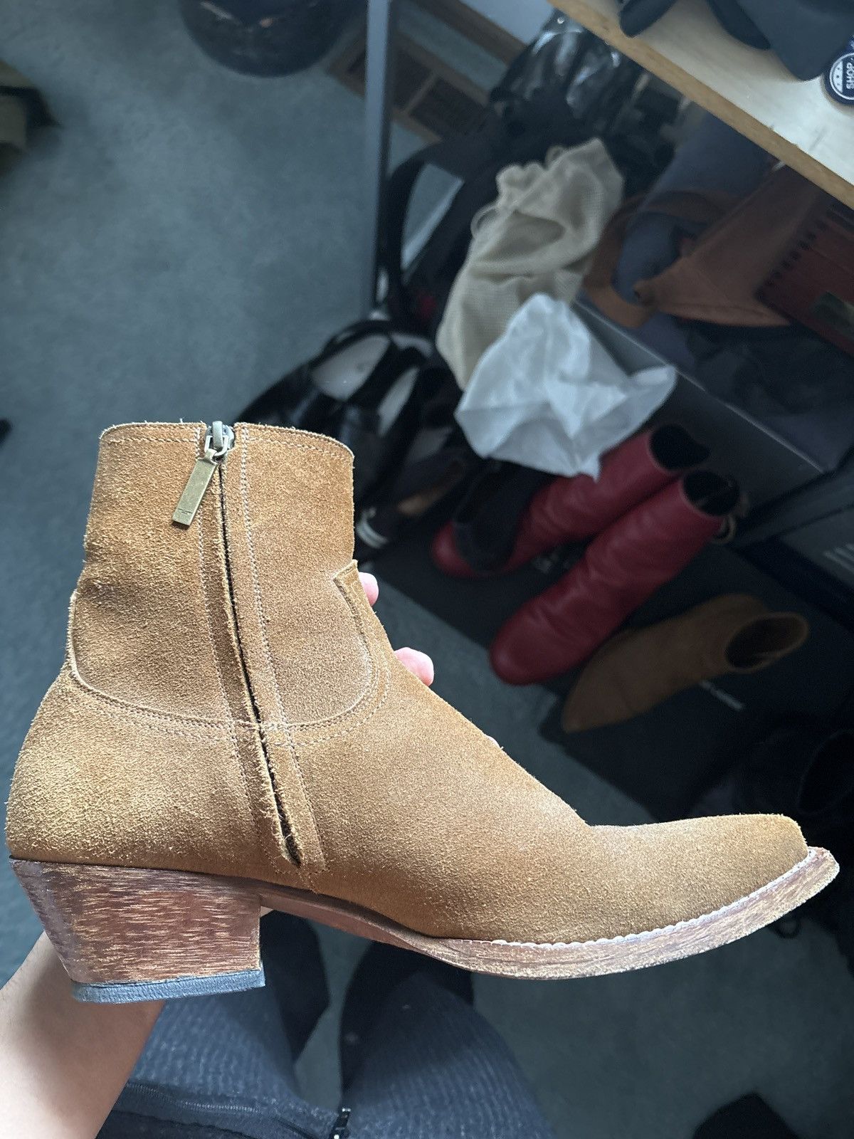 Saint Laurent Paris Lukas 40 in Noisette Size US 9 / EU 42 - 9 Thumbnail