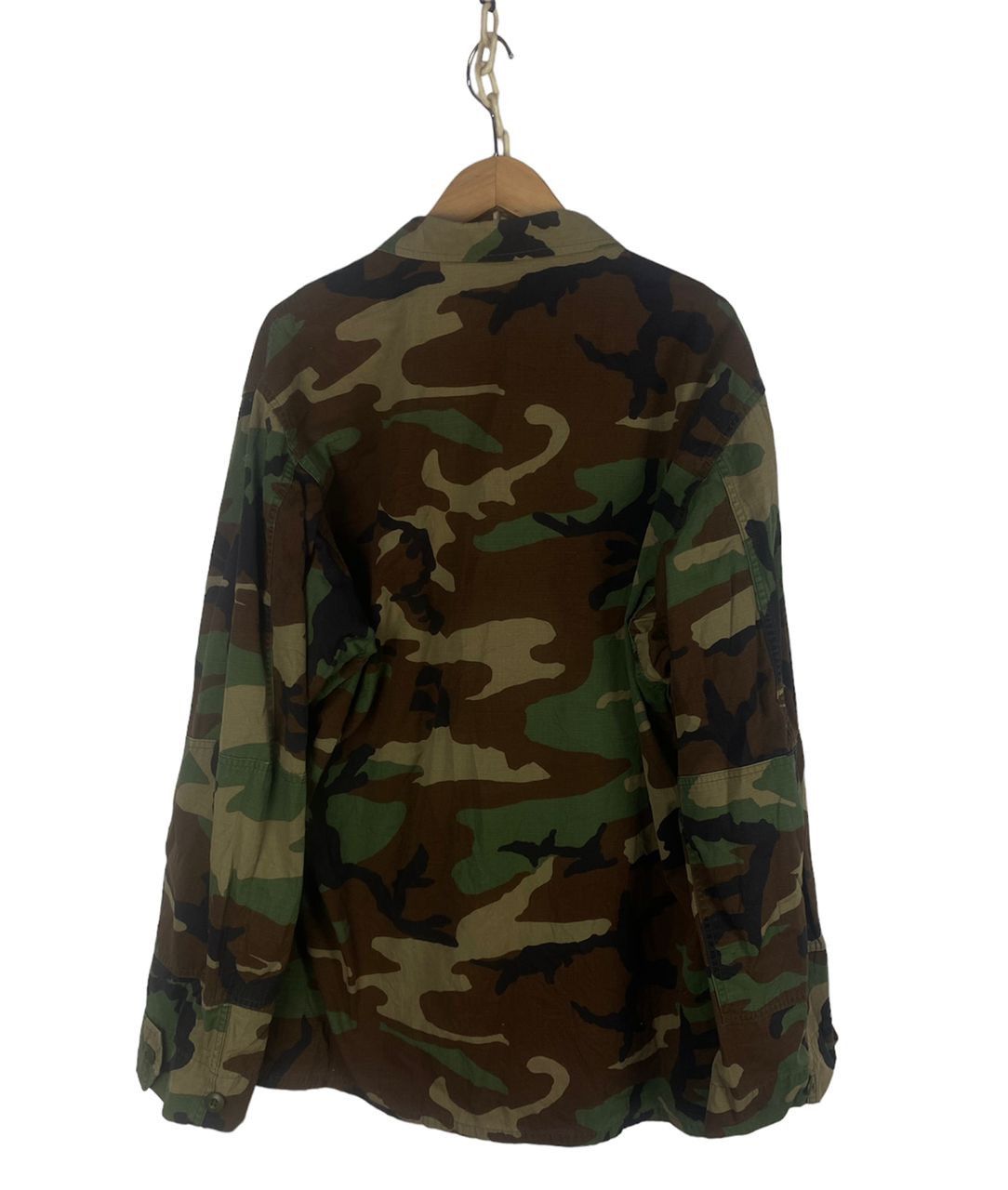 Vintage Vintage us army woodland button up jacket Size US XL / EU 56 / 4 - 2 Thumbnail