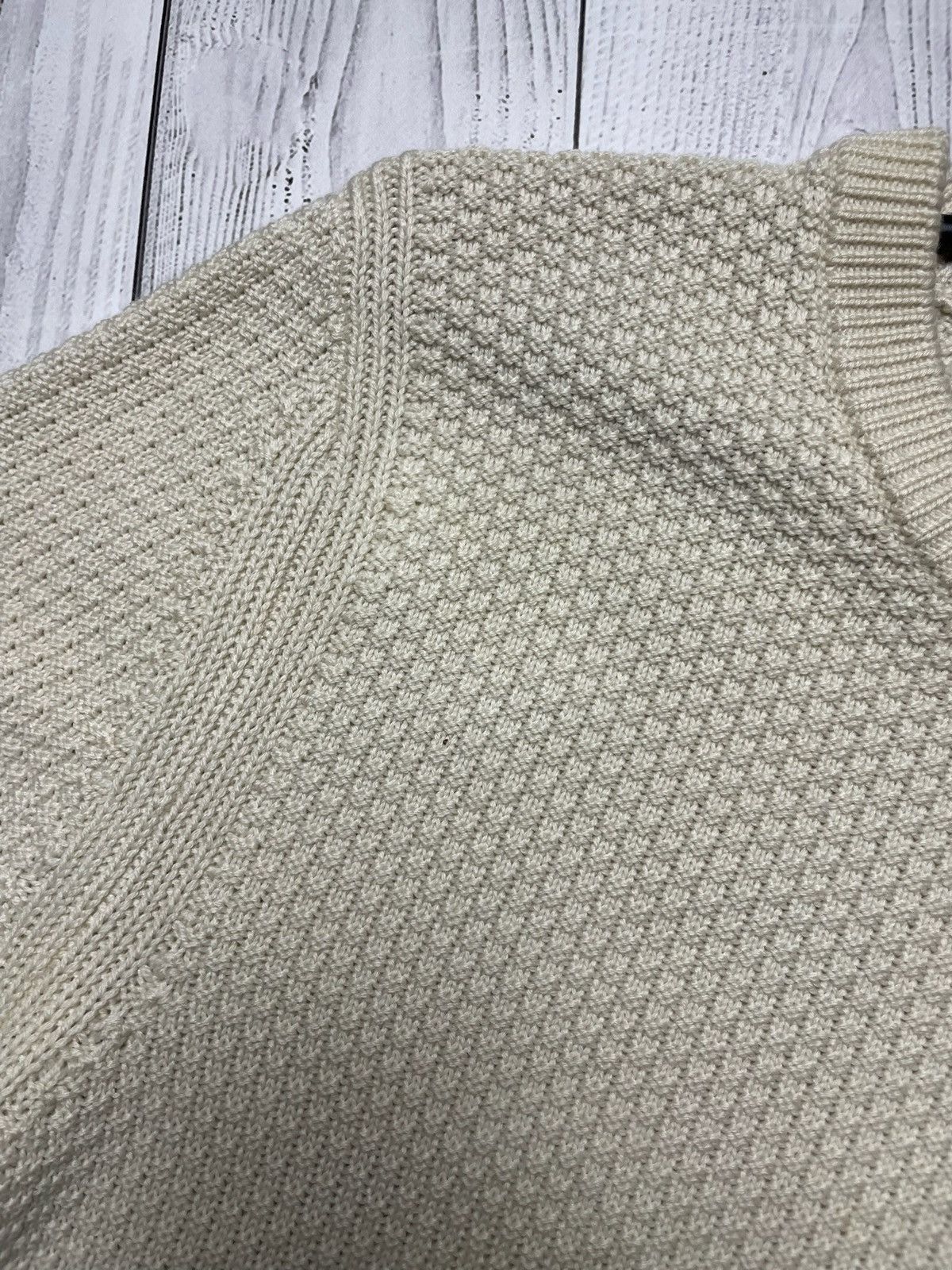Sandro × Vintage Vintage Sandro sweater size L knitted stains Size US L / EU 52-54 / 3 - 8 Thumbnail