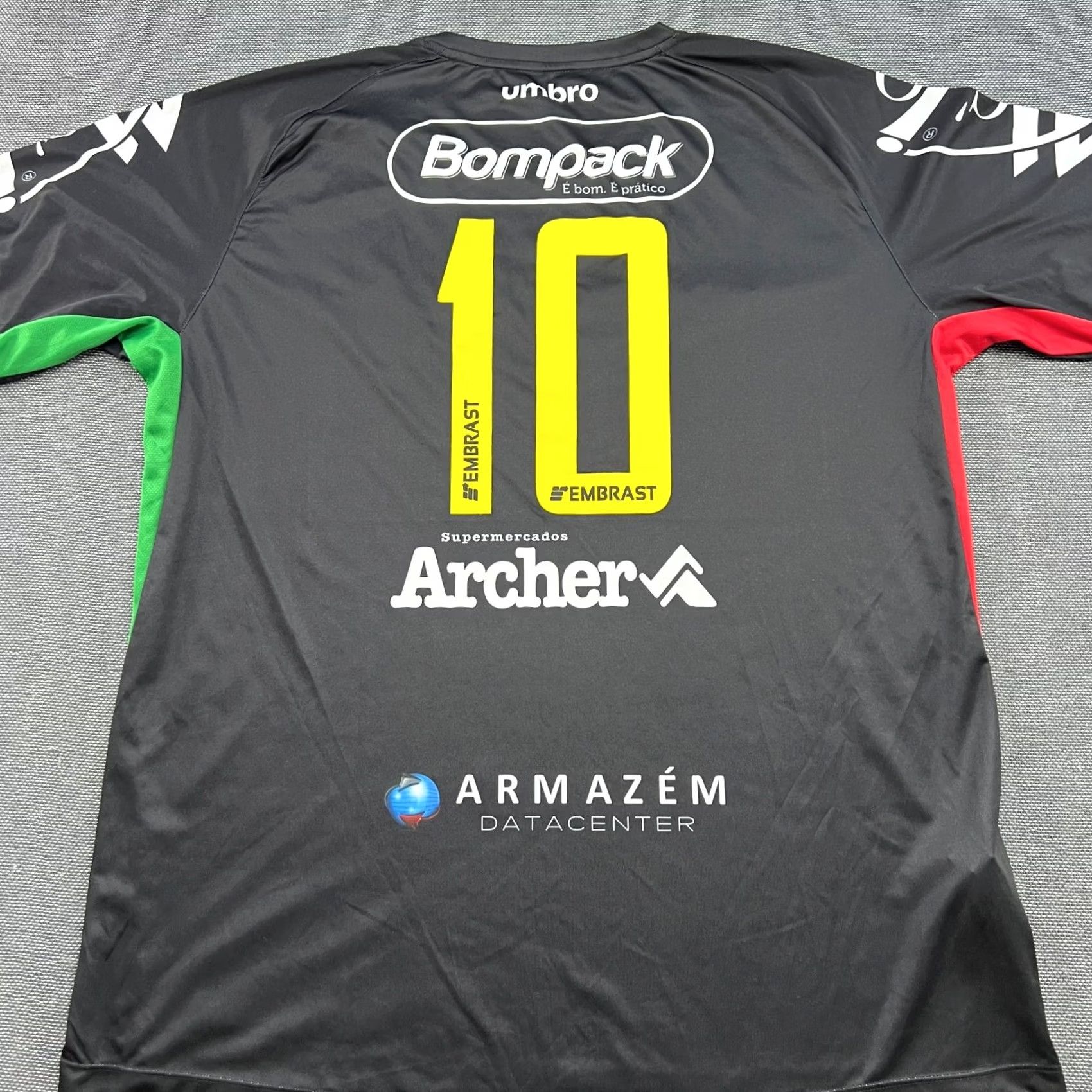 Umbro Umbro Shirt Mens 2XL Brusque FC Third Football Jersey Multicolor Short Sleeve Pullover Round Neck Athletic Activewear 2018 SC Size US XXL / EU 58 / 5 - 3 Thumbnail