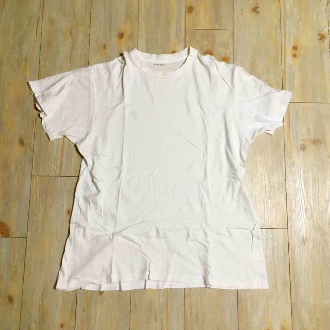 Yohji Yamamoto Yohji Yamamoto Pour Homme Wide Pants x White T-shirt Set Size US 31 - 6 Thumbnail