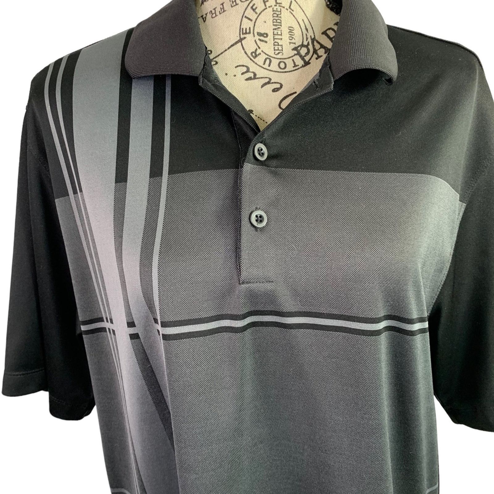 Nike Nike Golf Men's Medium Polo Shirt DRI-FIT Polyester Size US M / EU 48-50 / 2 - 2 Thumbnail