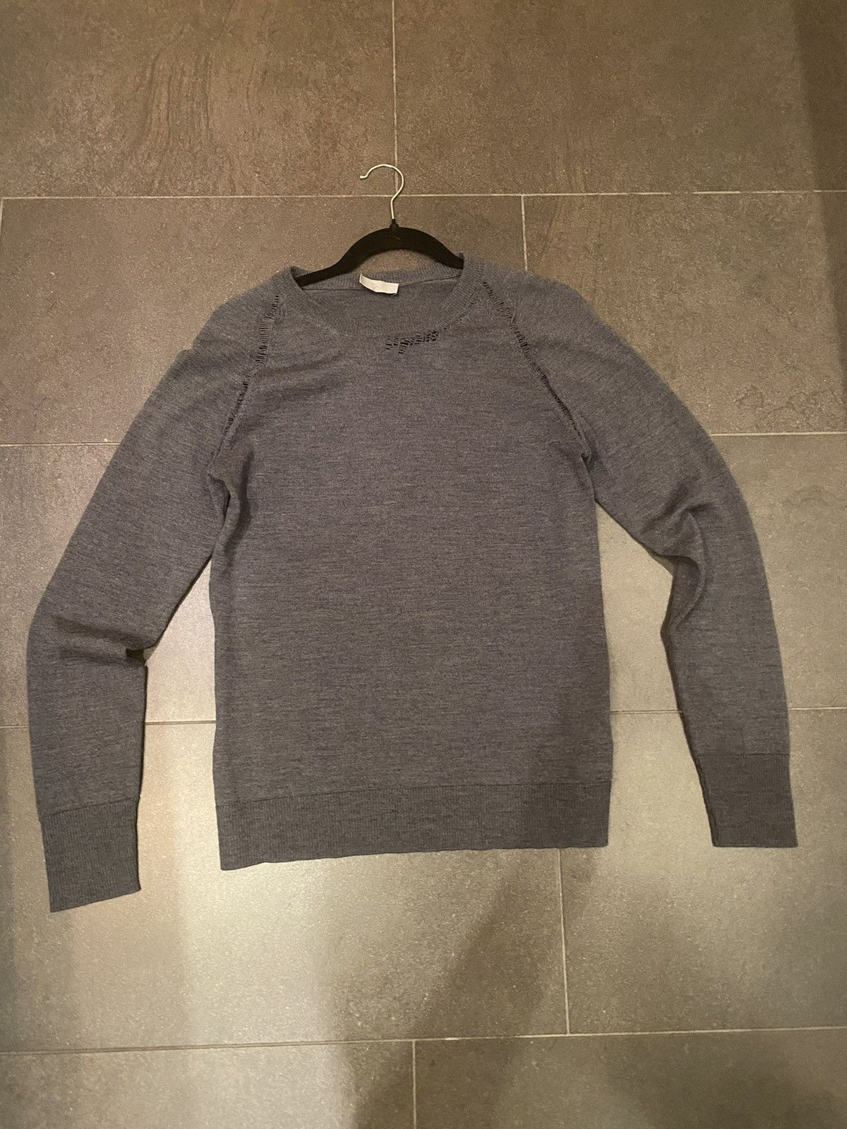 Dior Dior SS/05 distressed sweater Size US S / EU 44-46 / 1 - 1 Thumbnail