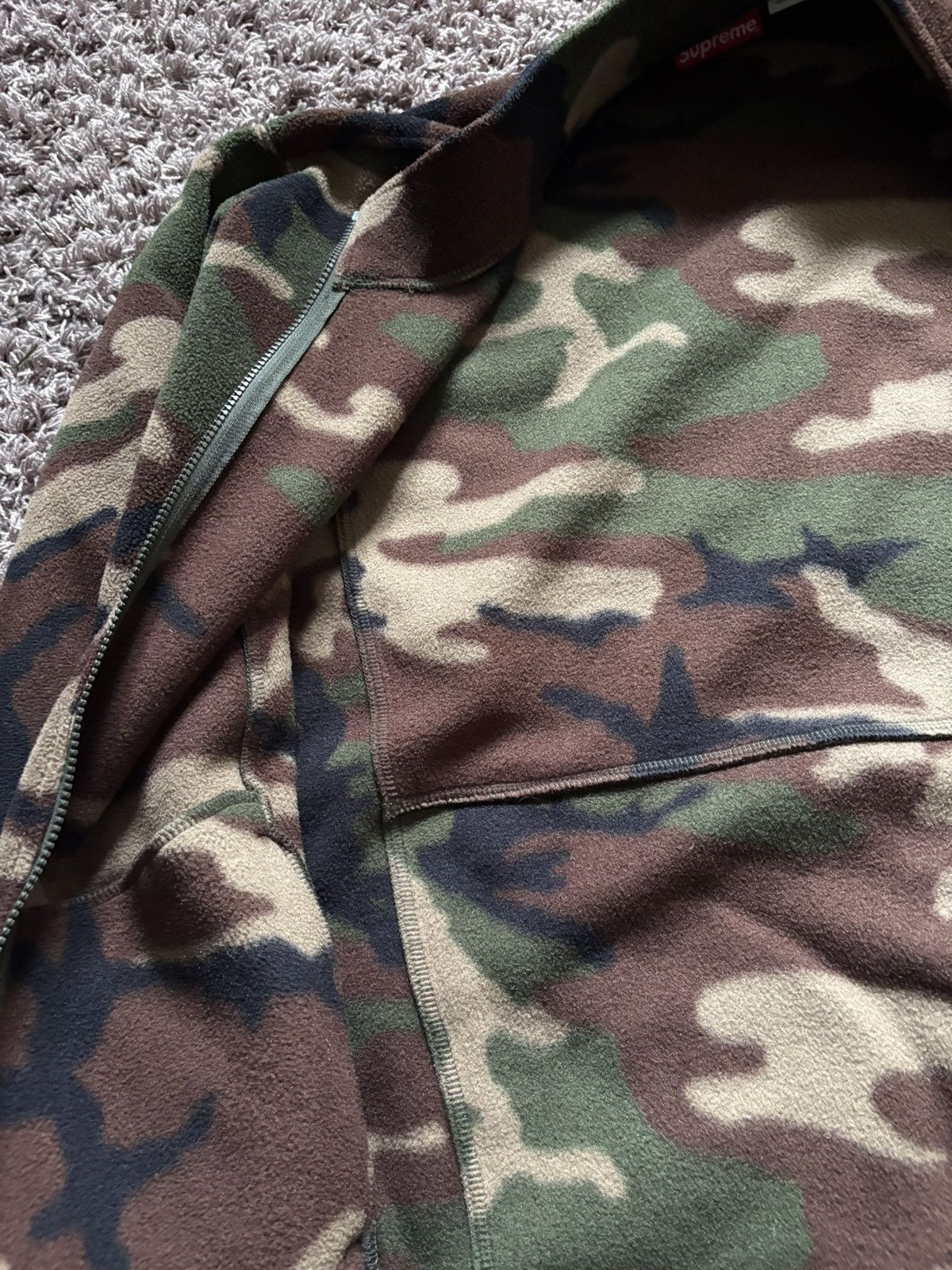 Supreme Supreme Polartec Zip Jacket Size US L / EU 52-54 / 3 - 4 Thumbnail