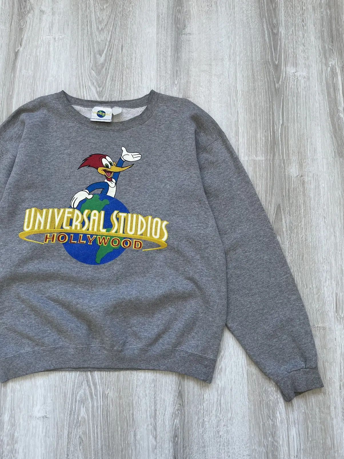 Universal Studios 90s Universal Studios Woody Woodpecker Hoolywood Sweatshirt Size US M / EU 48-50 / 2 - 1 Thumbnail