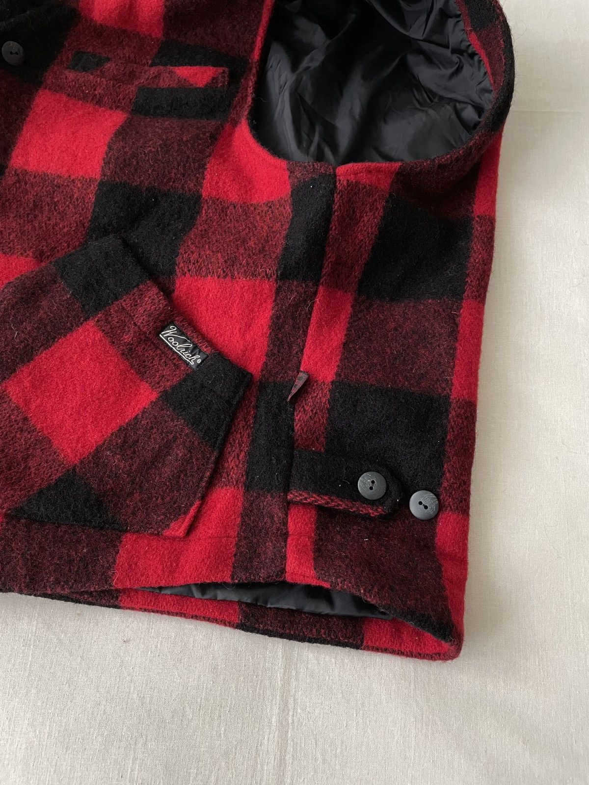 Woolrich Woolen Mills Vintage Woolrich Buffalo Plaid Wool Vest Rugged Outdoorwear Size US L / EU 52-54 / 3 - 11 Thumbnail