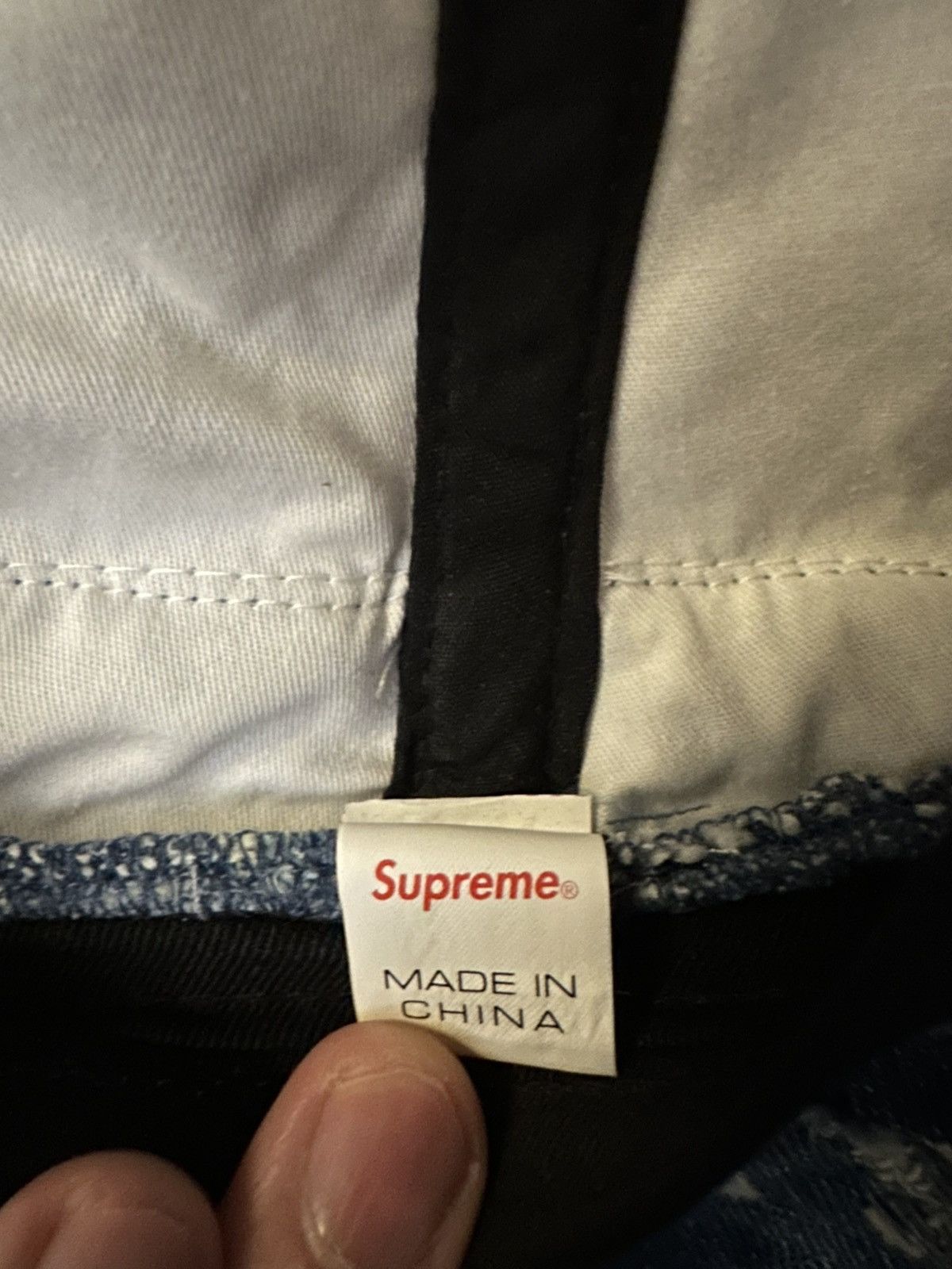 Supreme Supreme Hole Punch Denim Crusher S/M Size ONE SIZE - 5 Thumbnail