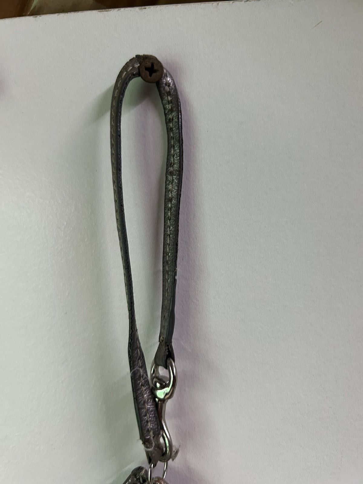 Coach Monogram Signature Lanyard Silver/Khaki ID Case Size ONE SIZE - 9 Thumbnail