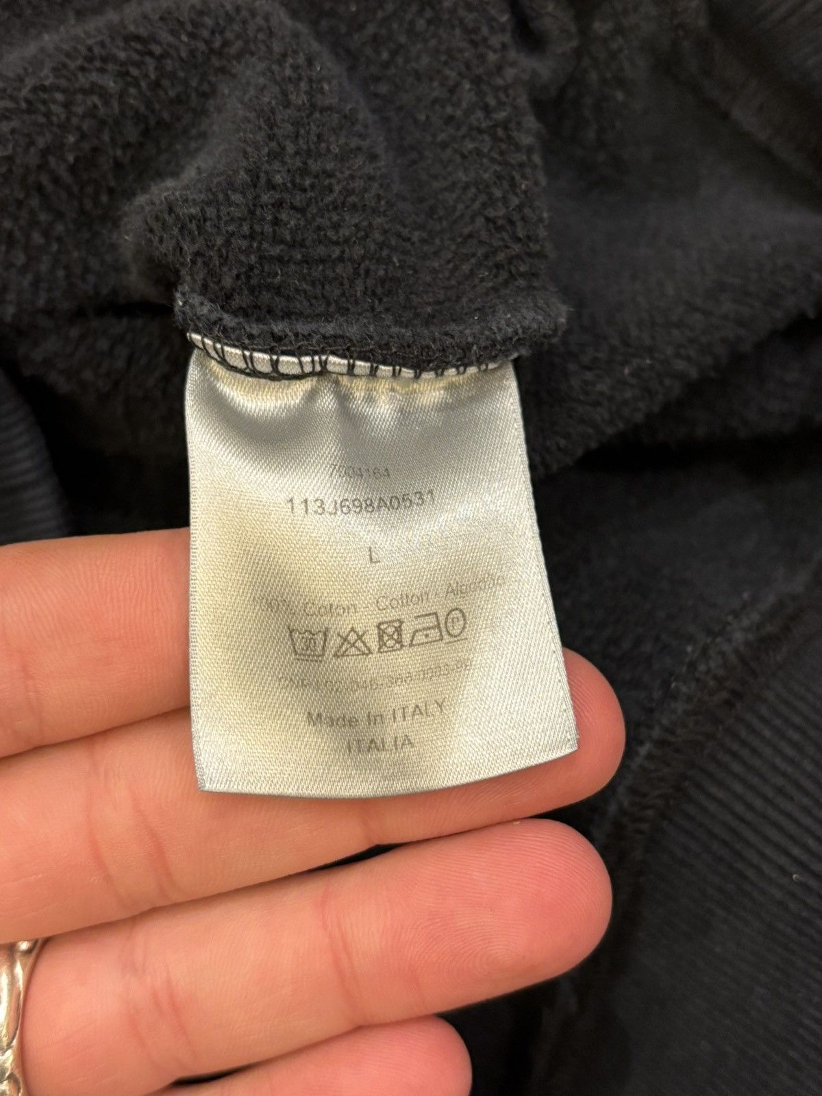 Dior Dior Icon Hoodie - Black Size US L / EU 52-54 / 3 - 5 Thumbnail
