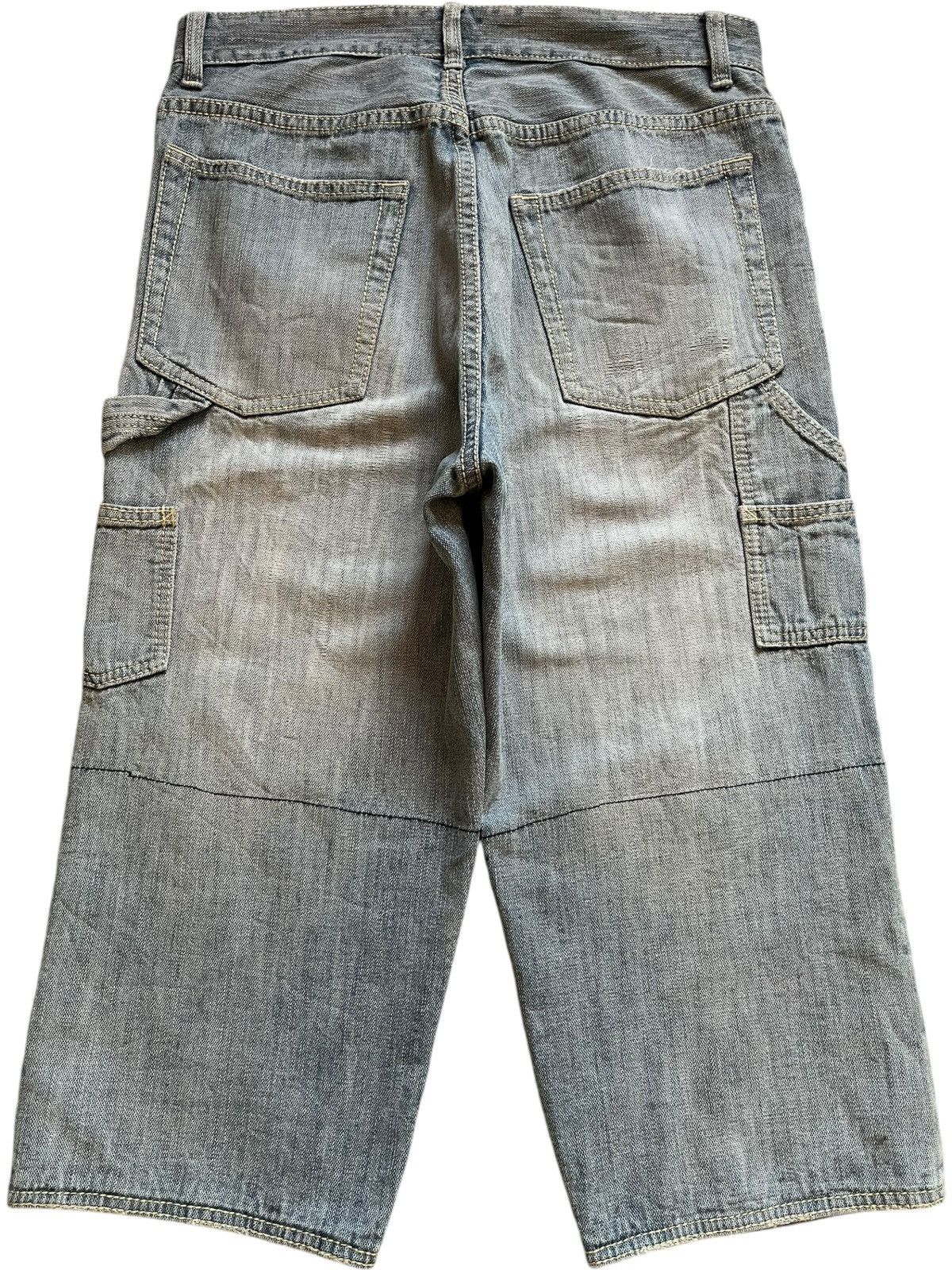 Japanese Brand Vintage Japanese Brand Baggy Carpenter Jean Shorts Size US 31 - 2 Thumbnail