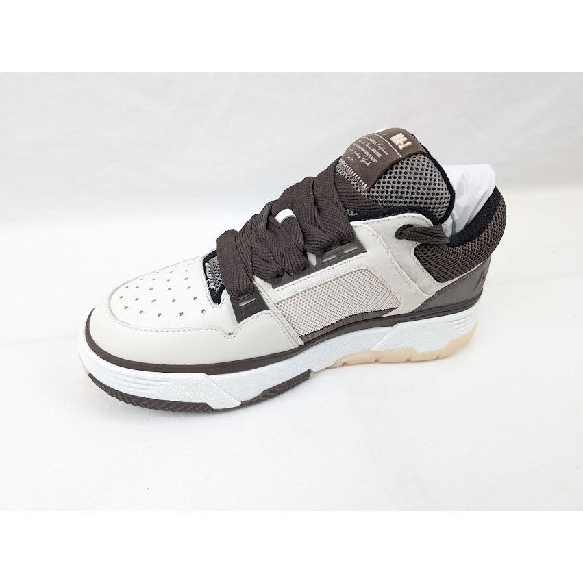 Amiri o1rshd1 Q: 3 / MA-1 Low-Top Sneakers in Brown Size US 13 / EU 46 - 9 Thumbnail