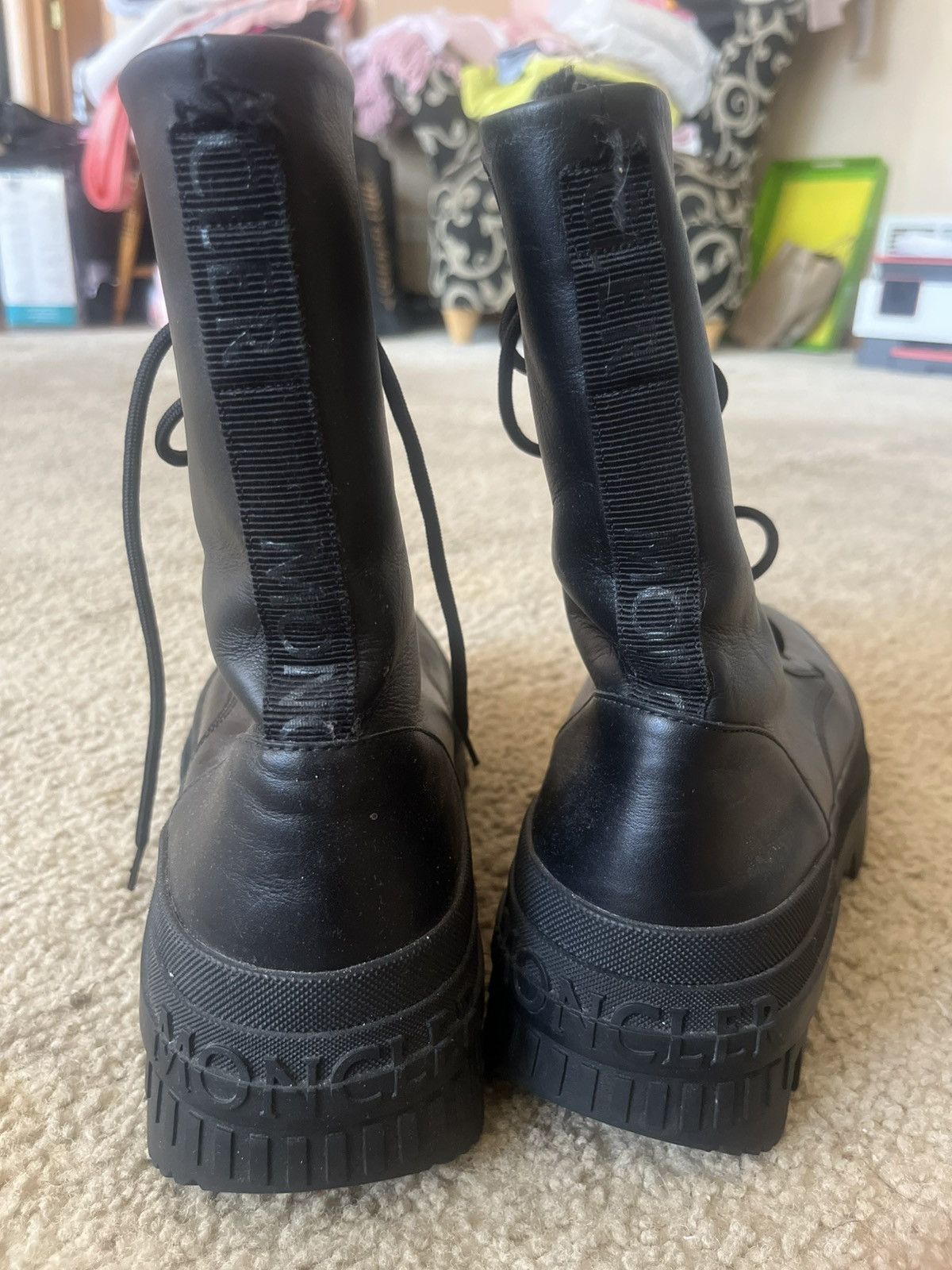 Moncler Black Moncler Boots Size US 8 / EU 41 - 2 Thumbnail