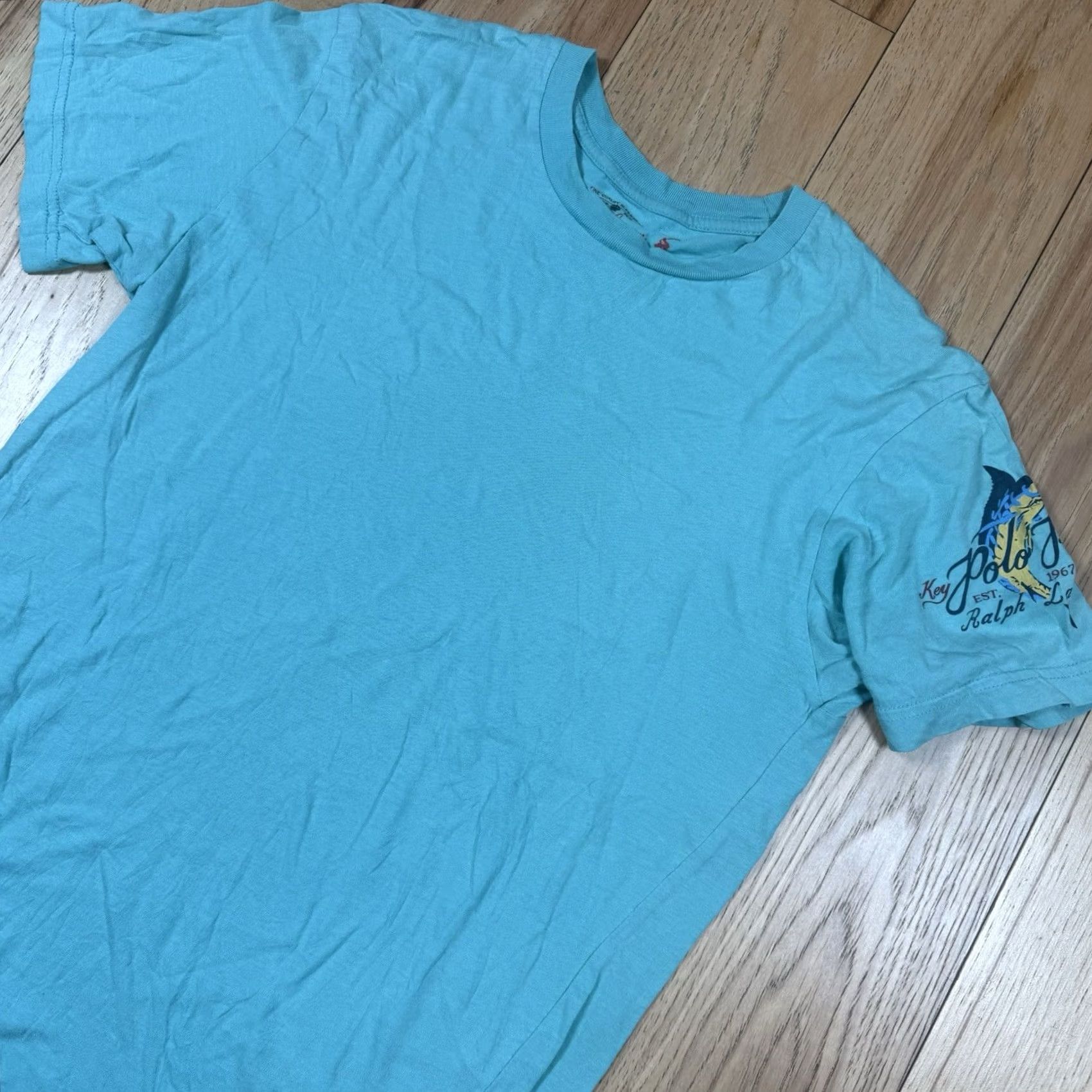Ralph Lauren Ralph Lauren Polo T Shirt Mens S Short Sleeve Fish Marlin Green Green Mens S Short Sleeve Fish Polo Ralph Lauren T Shirt Size US S / EU 44-46 / 1 - 2 Thumbnail