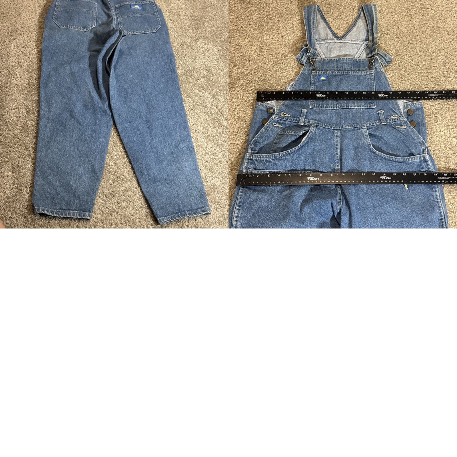 Vintage VINTAGE Sunset Blues Denim Jeans Overalls Men Adult Medium 80s Blue 38 28 Inseam Jeans Straight Size US 38 / EU 54 - 9 Thumbnail