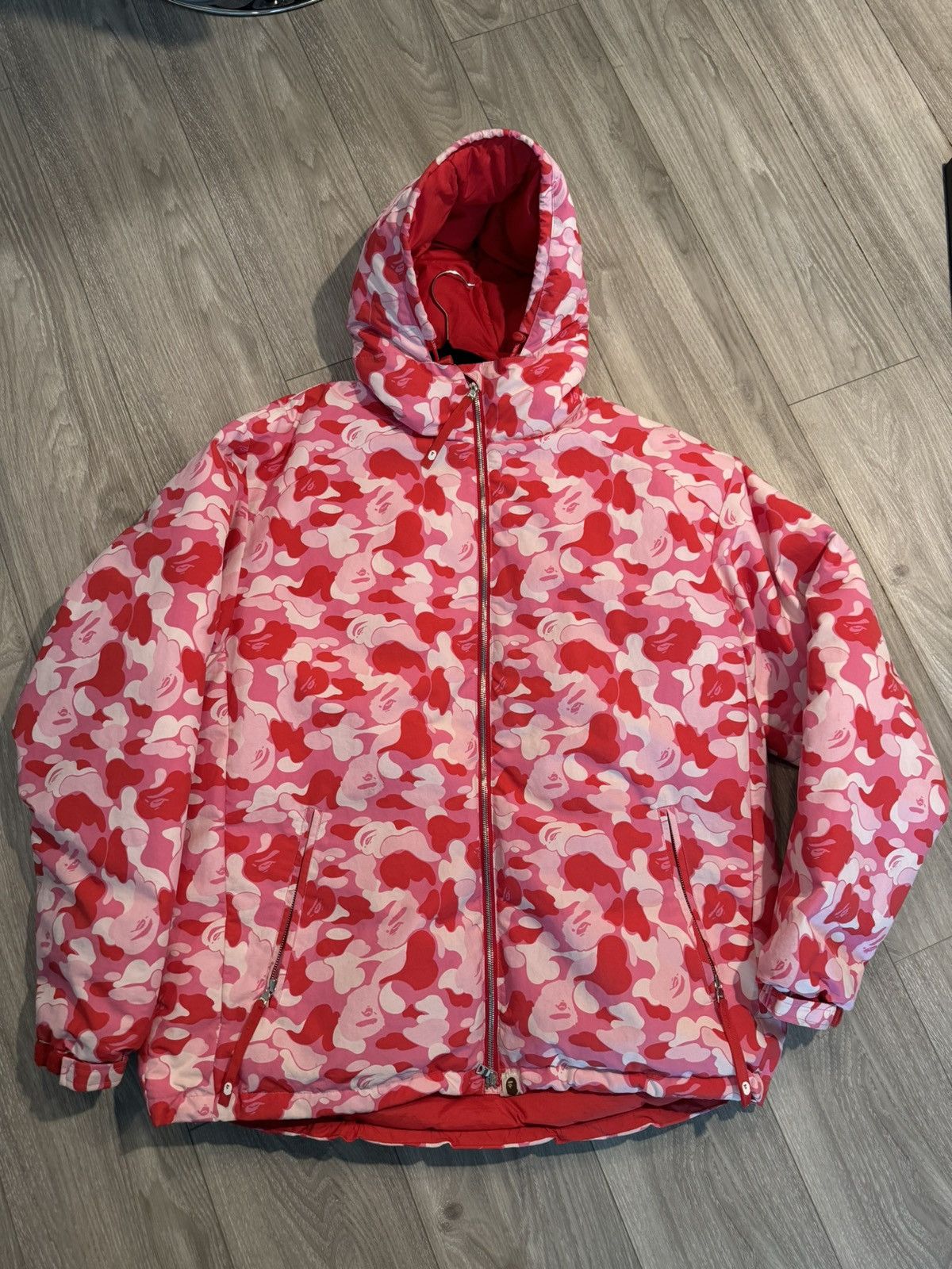 Bape × Vintage Bape Pink Camo Coat Size US XL / EU 56 / 4 - 1 Thumbnail