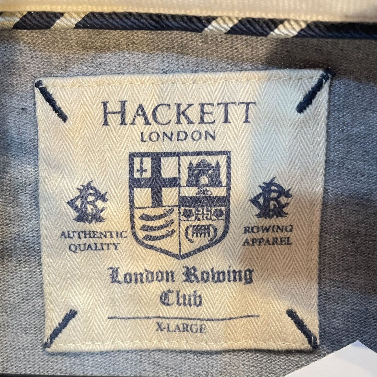 Hackett Hackett Rugby Shirt Size US XL / EU 56 / 4 - 6 Thumbnail