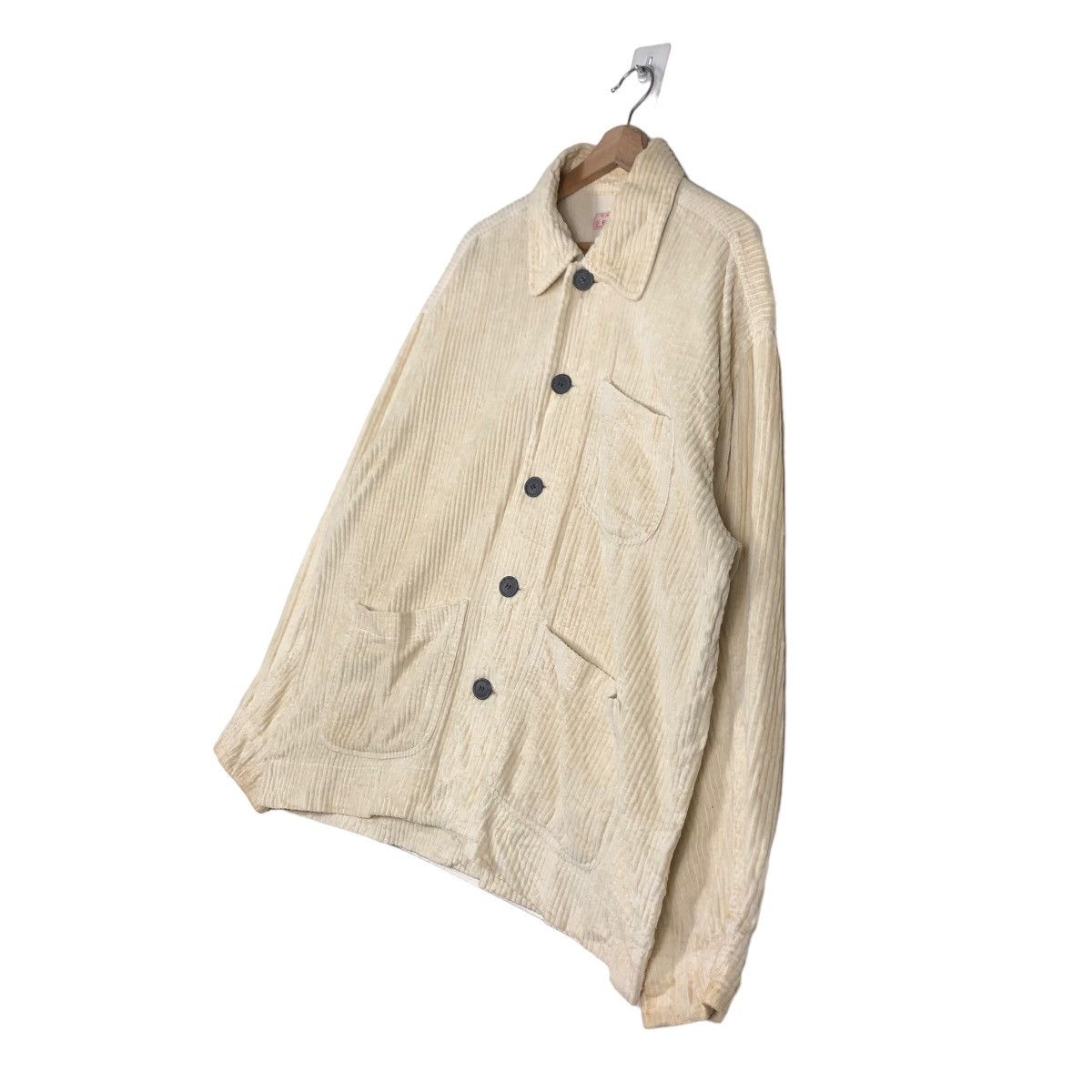 Issey Miyake 🔥Vintage Chore Corduroy Jacket Big Pocket Seavan Japan Made Size US L / EU 52-54 / 3 - 2 Thumbnail