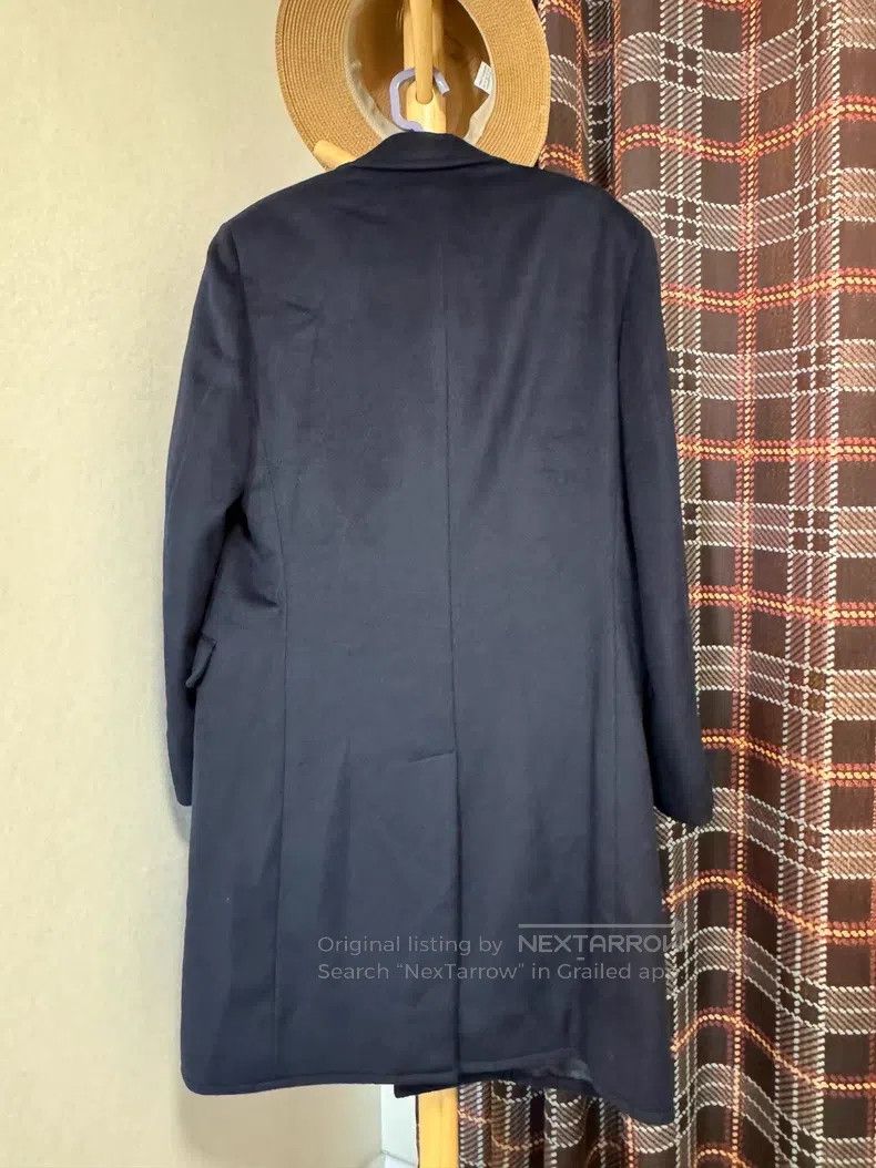 Hermes Hermes Cashmere Greatcoat, 100% Cashmere, Collar with Leat Size US M / EU 48-50 / 2 - 2 Thumbnail