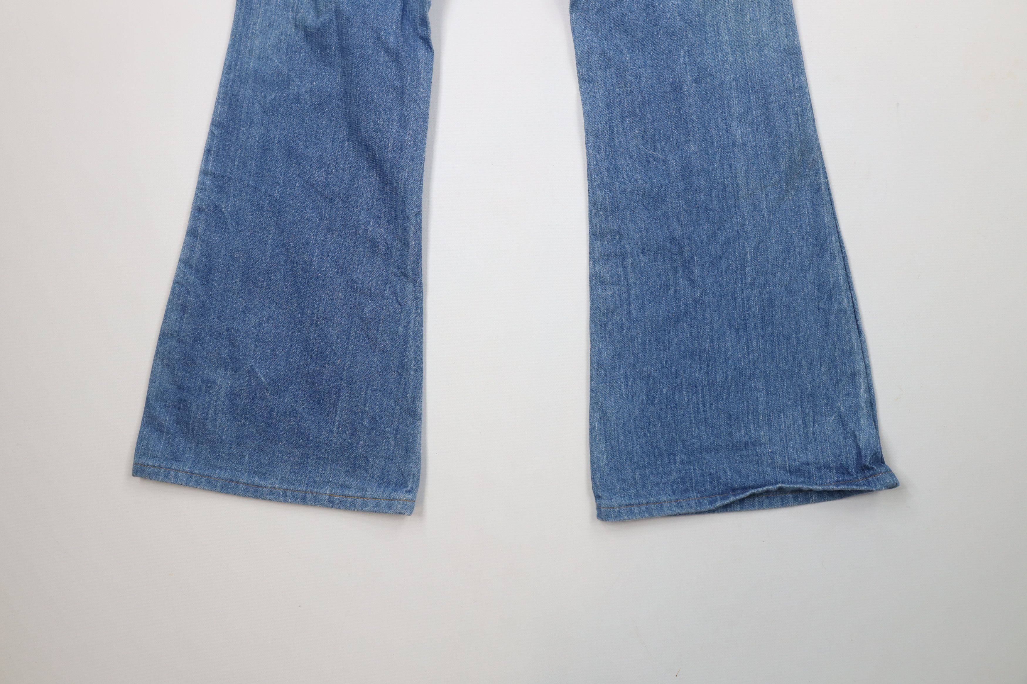 Levi's × Vintage Vintage 70s Levis Orange Tab Wide Leg Bell Bottoms Jeans USA Size US 32 / EU 48 - 15 Thumbnail