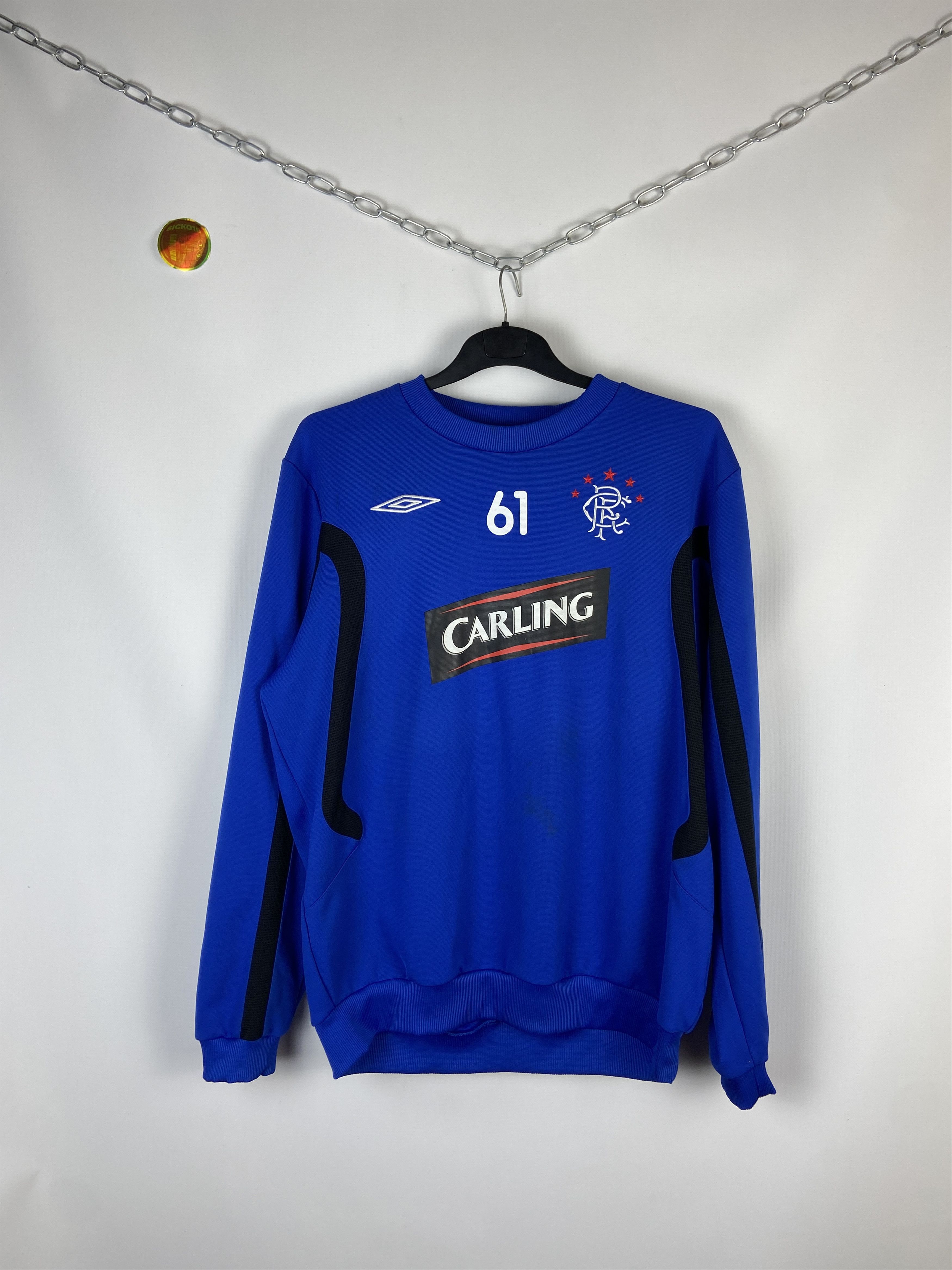 Umbro × Vintage Vintage Umbro Rangers soccer sweatshirt Size US XL / EU 56 / 4 - 1 Thumbnail