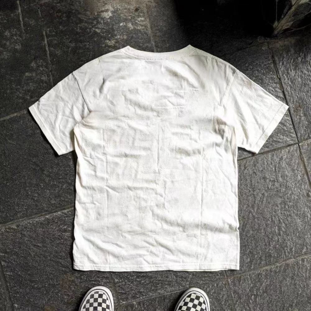 Japanese Brand × Vintage Washed retro cute rabbit print loose t-shirt Size US L / EU 52-54 / 3 - 2 Thumbnail