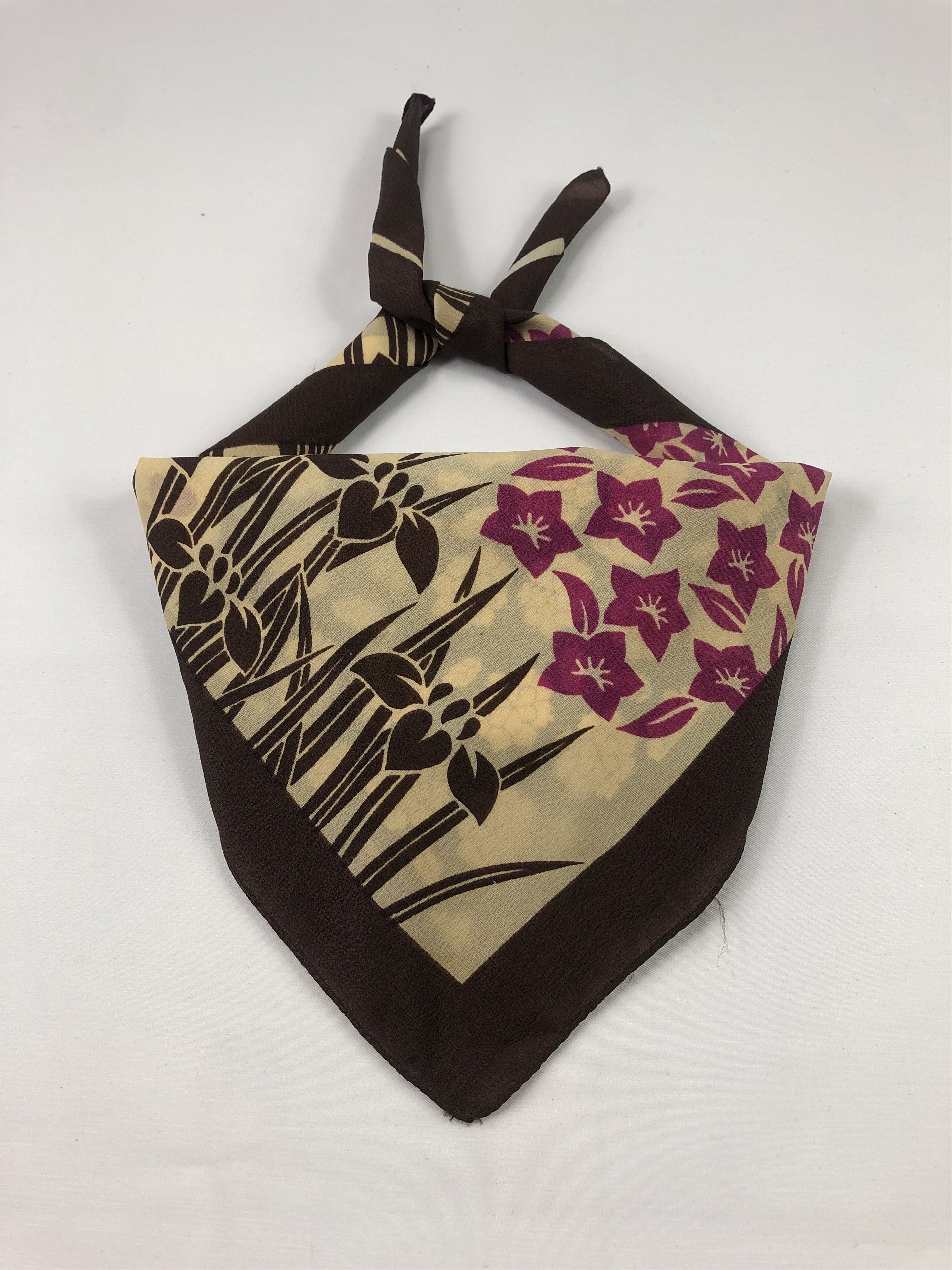 Hanae Mori × Japanese Brand × Vintage Hanae Mori Handkerchief / Bandana / Neckerchief Size ONE SIZE - 1 Thumbnail