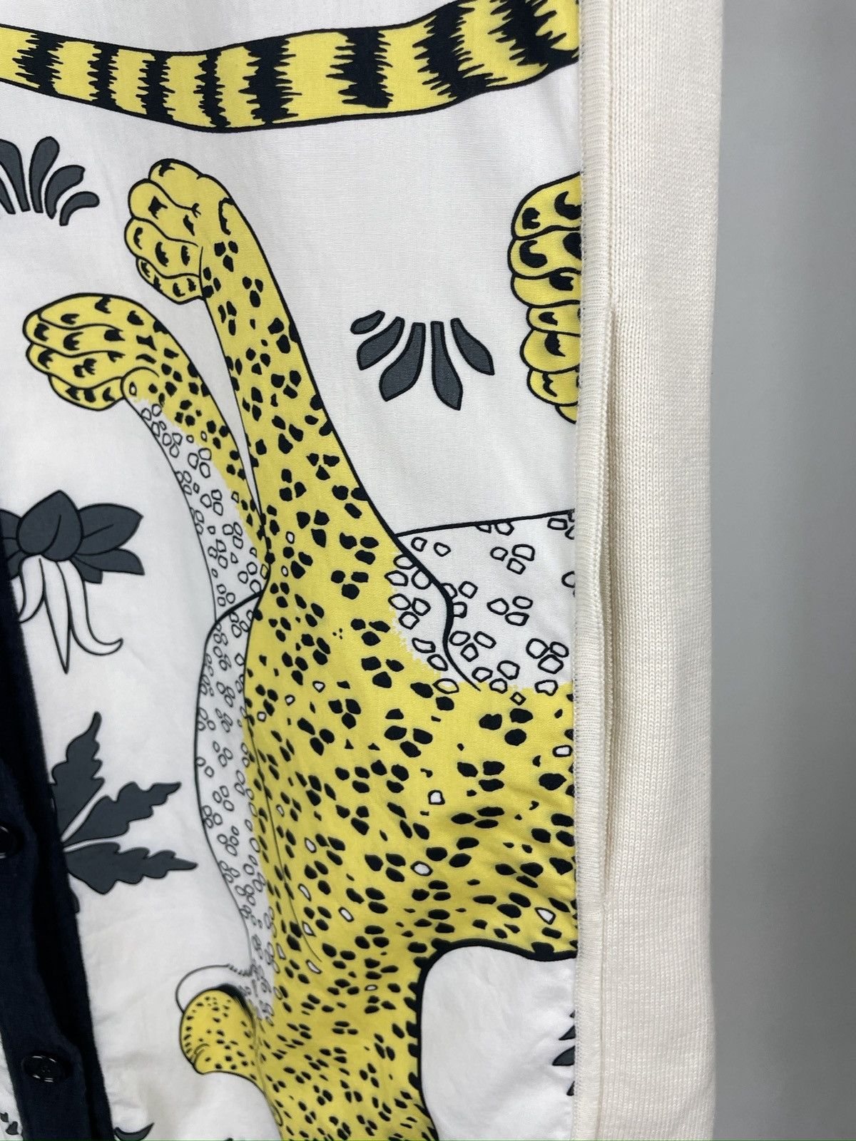 Hermes Hermès by Jean Paul Gaultier “Les Léopards” Dress Size M / US 6-8 / IT 42-44 - 5 Thumbnail
