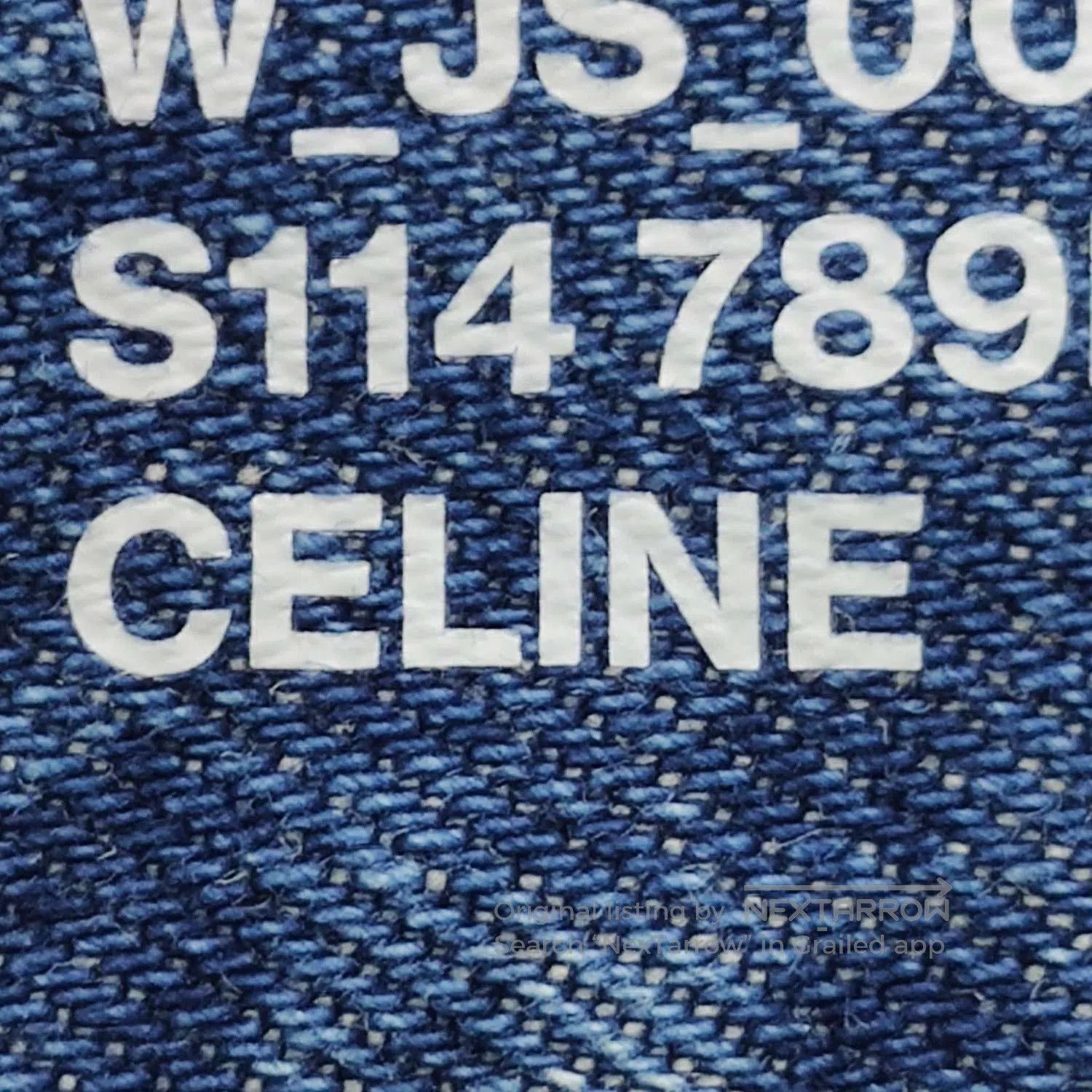 Celine Celine Blue Denim High Waist Skirt. Size 28" / US 6 / IT 42 - 2 Thumbnail