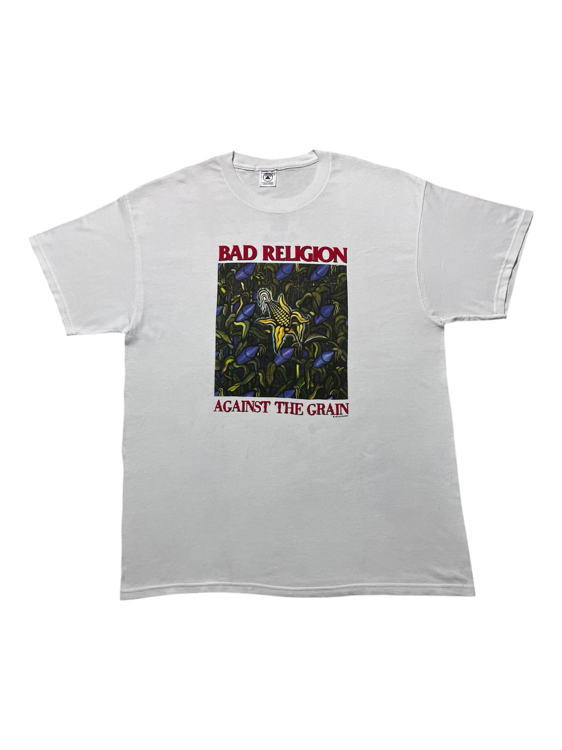 Band Tees Vintage Bad Religion Against The Grain Size US XL / EU 56 / 4 - 1 Thumbnail