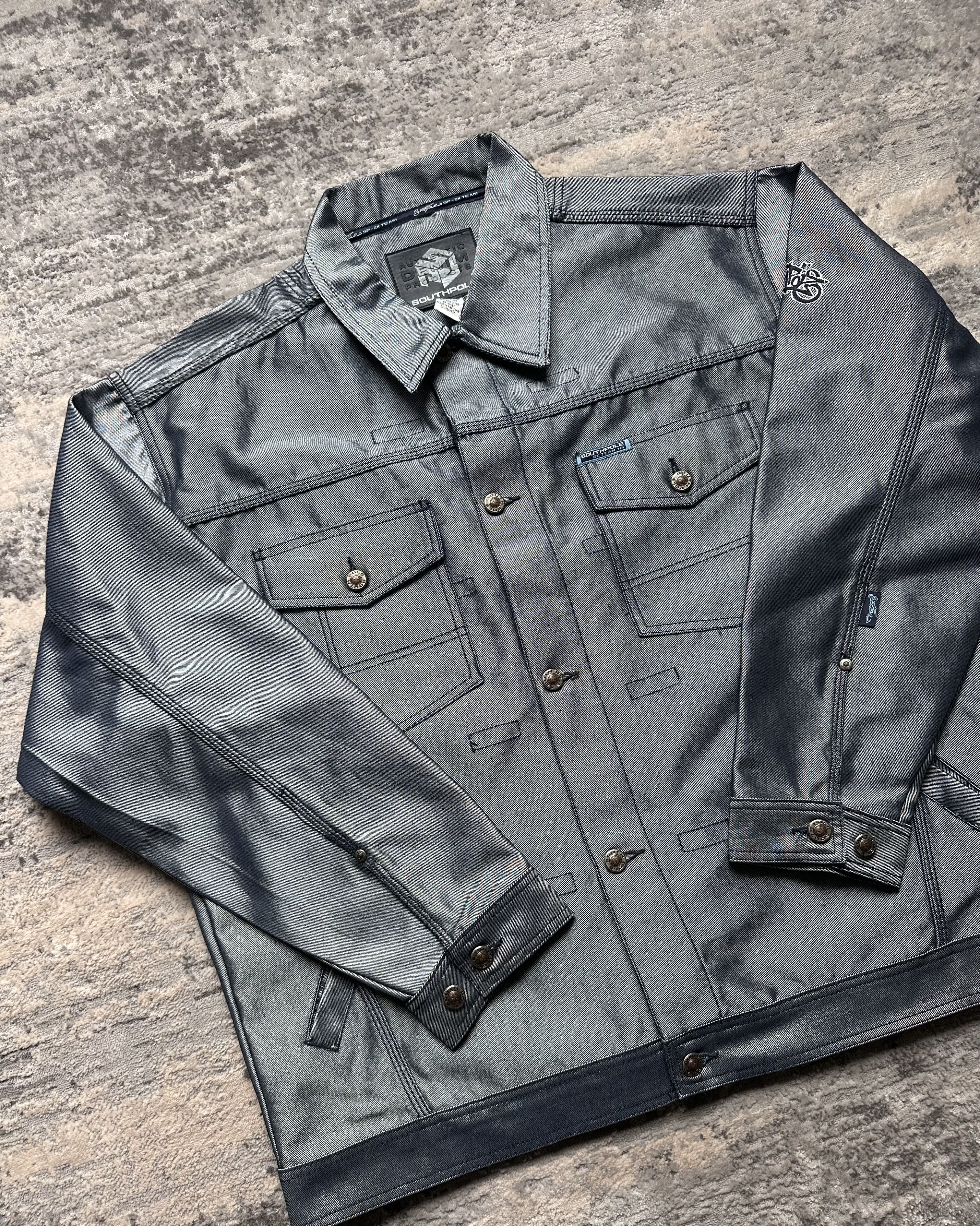 Southpole × Vintage Southpole Vintage Jeans Jacket Size US XL / EU 56 / 4 - 2 Thumbnail