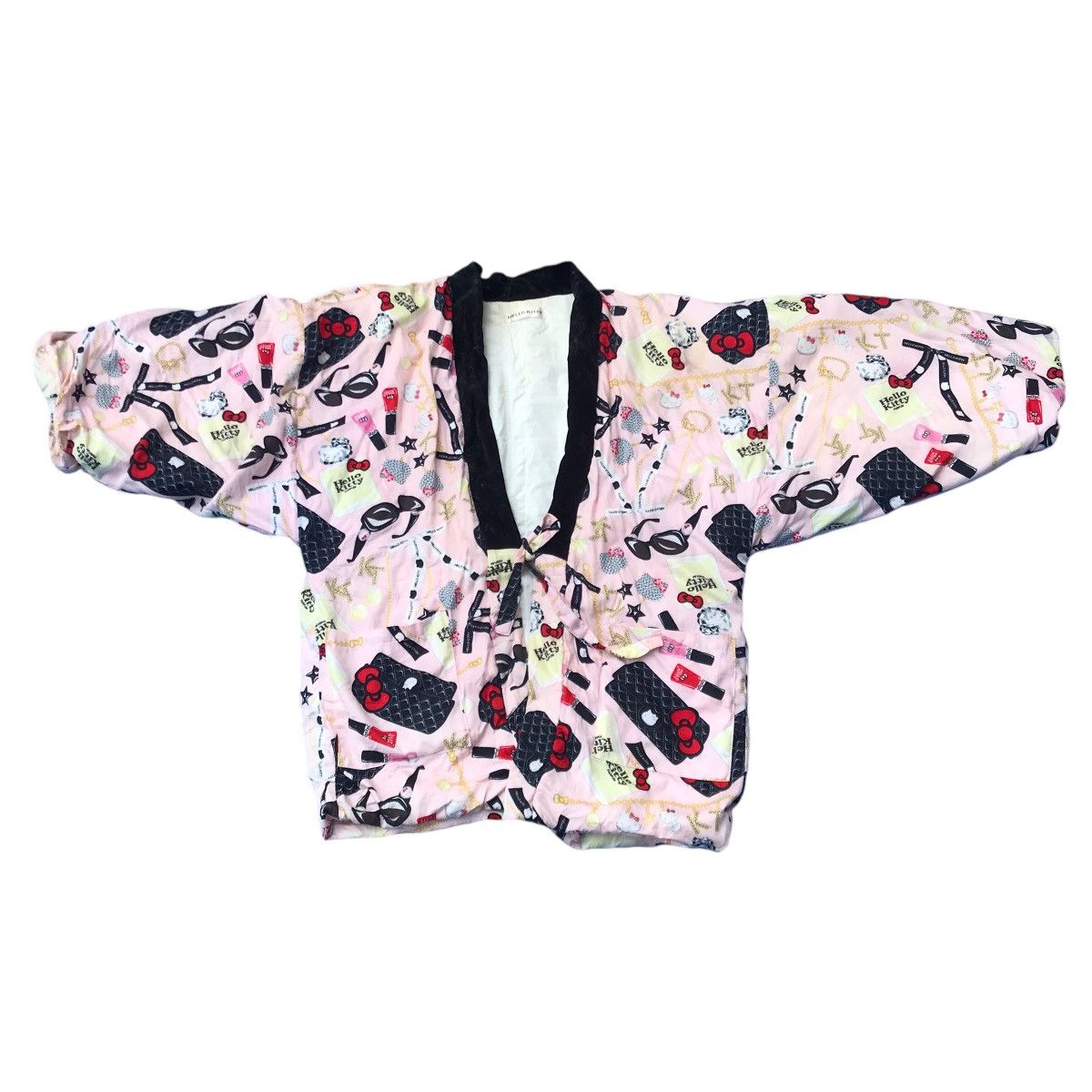 Cartoon Network × Japanese Brand Hello Kitty Full Print Kimono Japanese Jacket Size L / US 10 / IT 46 - 1 Thumbnail