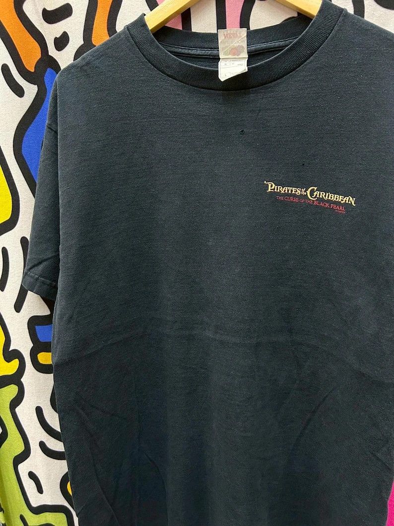 Vintage Vintage 2003 Pirates of the caribbean Movie tshirt size L Size US L / EU 52-54 / 3 - 1 Thumbnail