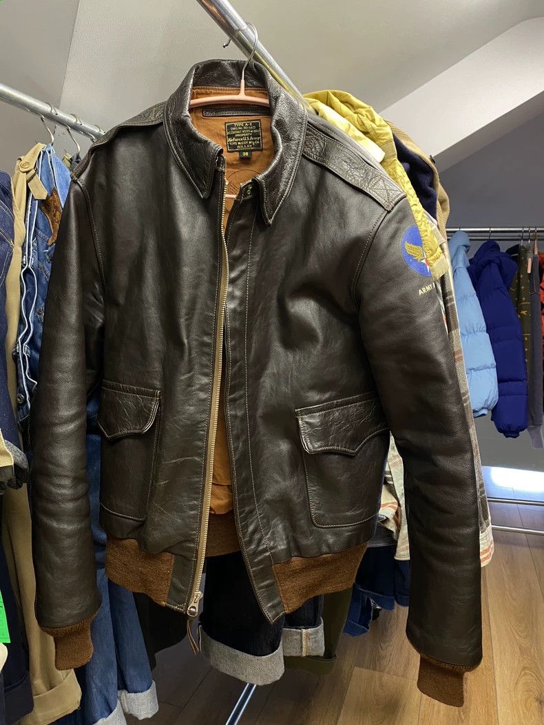 TOYS McCoy A2 Leather Jacket