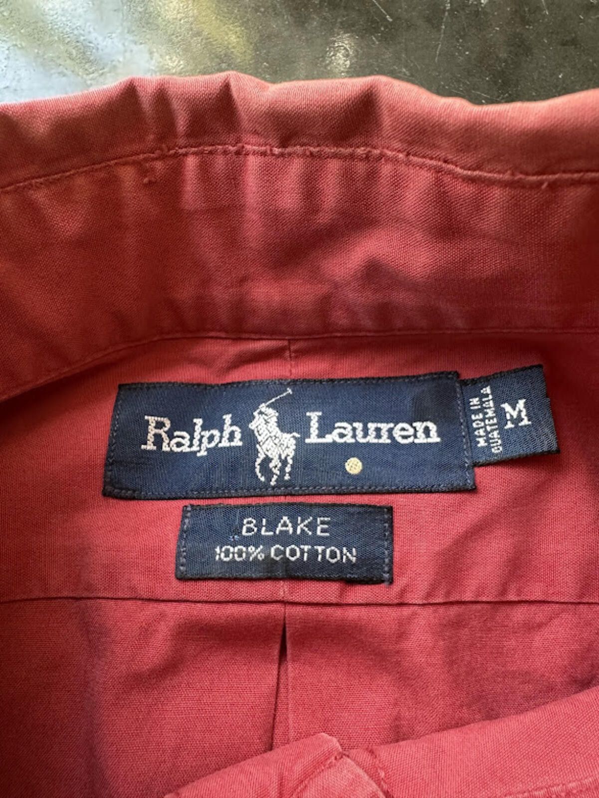 Polo Ralph Lauren Polo Ralph Lauren Blake Red Shirt Size US M / EU 48-50 / 2 - 3 Thumbnail