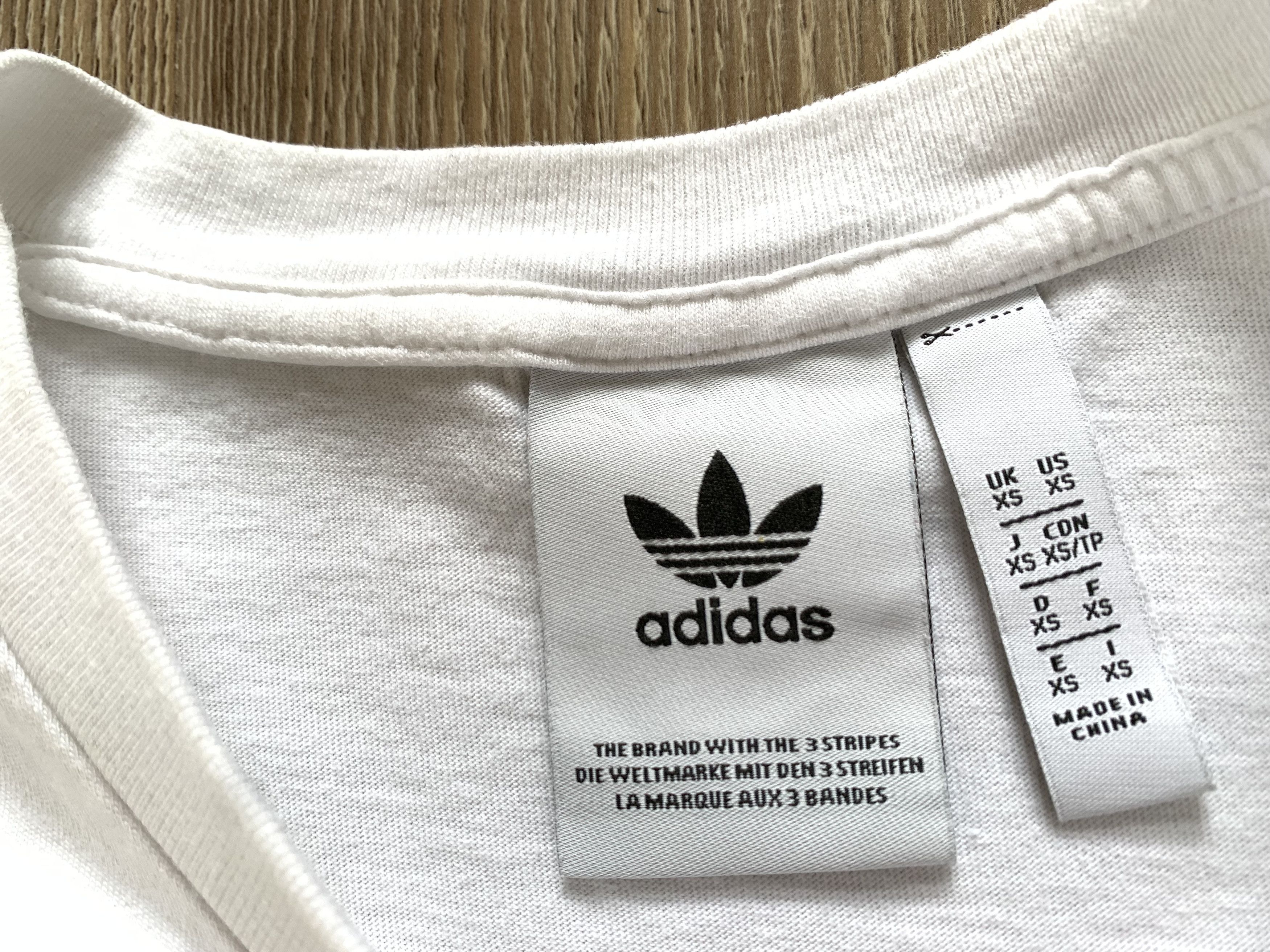 Adidas Adidas Originals White Cotton T-Shirt 2021 Size US XS / EU 42 / 0 - 6 Thumbnail