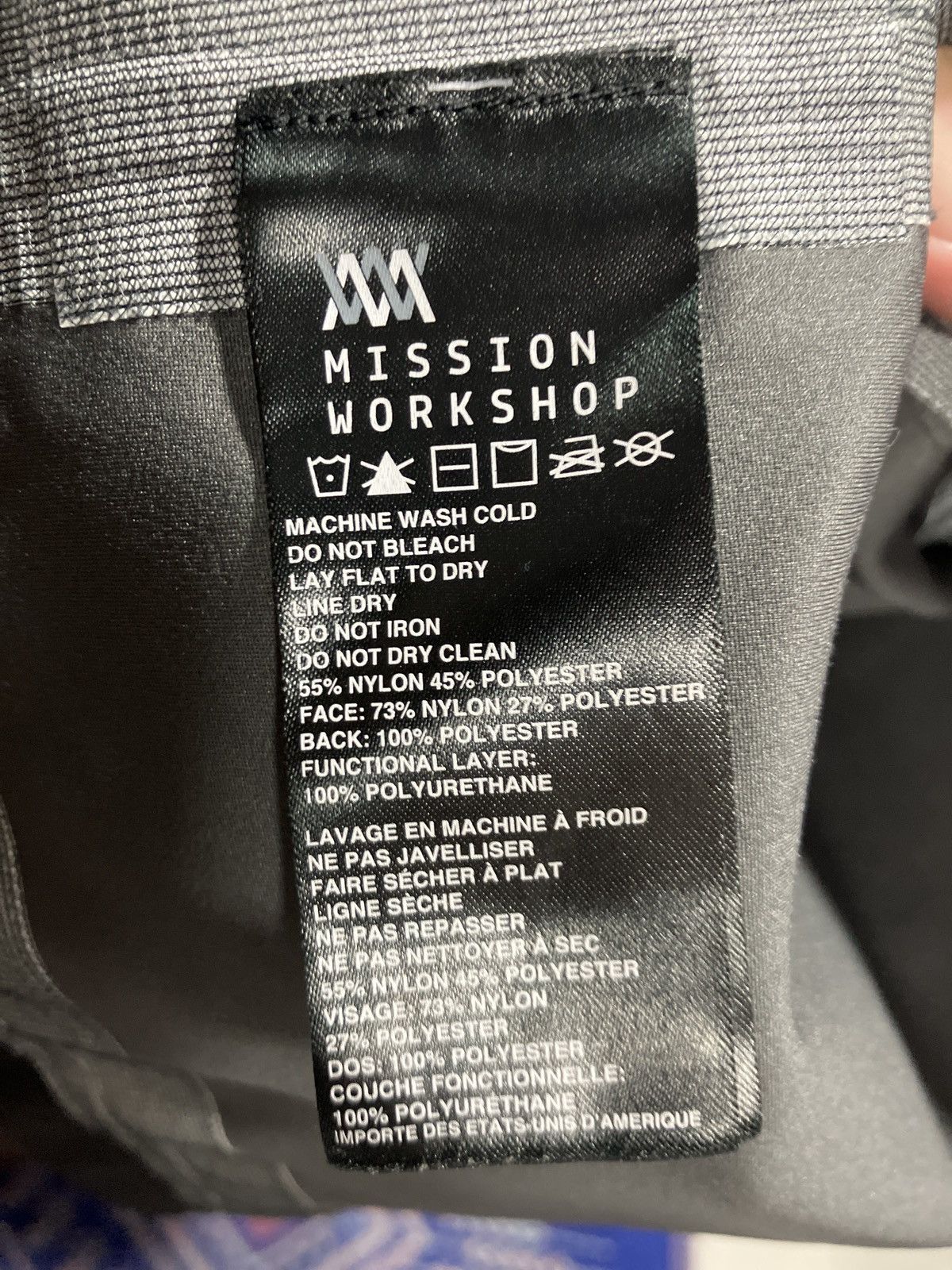 Asp X Mission Workshop squad polartec neoshell coach jacket