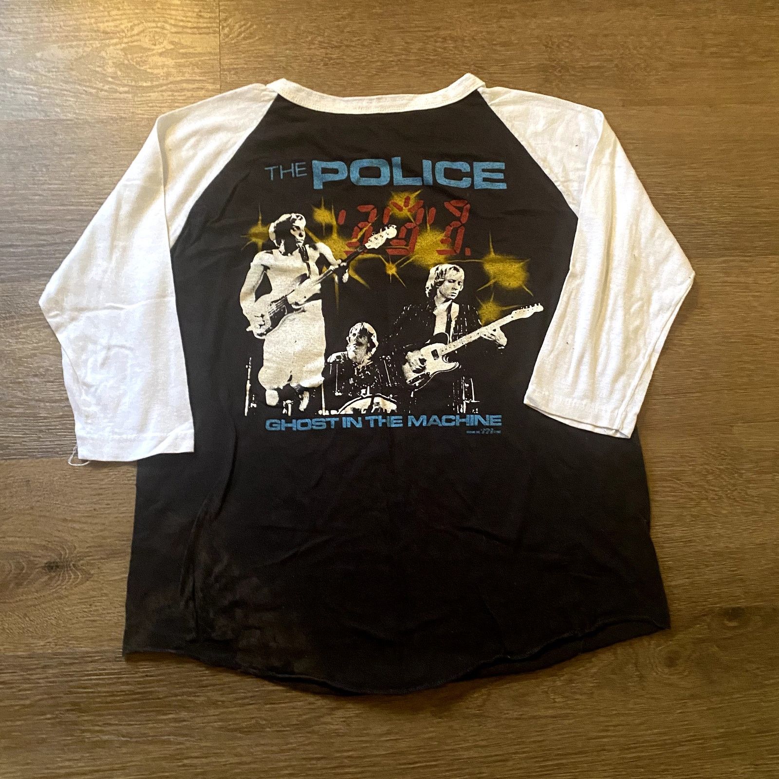 Vintage Vintage 1982 The Police Ghost in the Machine Baseball Tee Size US L / EU 52-54 / 3 - 1 Thumbnail