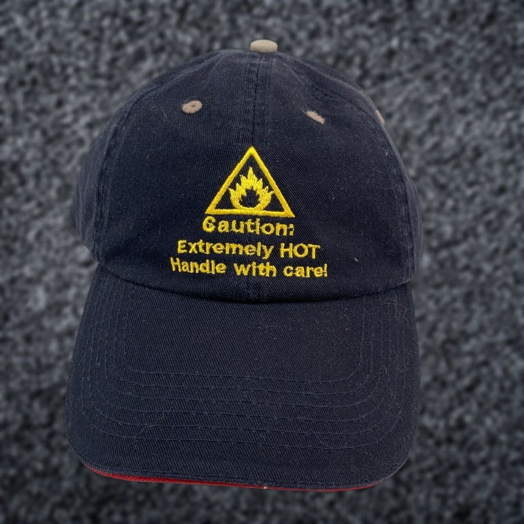 Vintage Jhat's Men's Black Adjustable Baseball Hat Baseball Cap Mens Outdoor Solid Black Adjustable Hook With Care! Size ONE SIZE - 1 Thumbnail