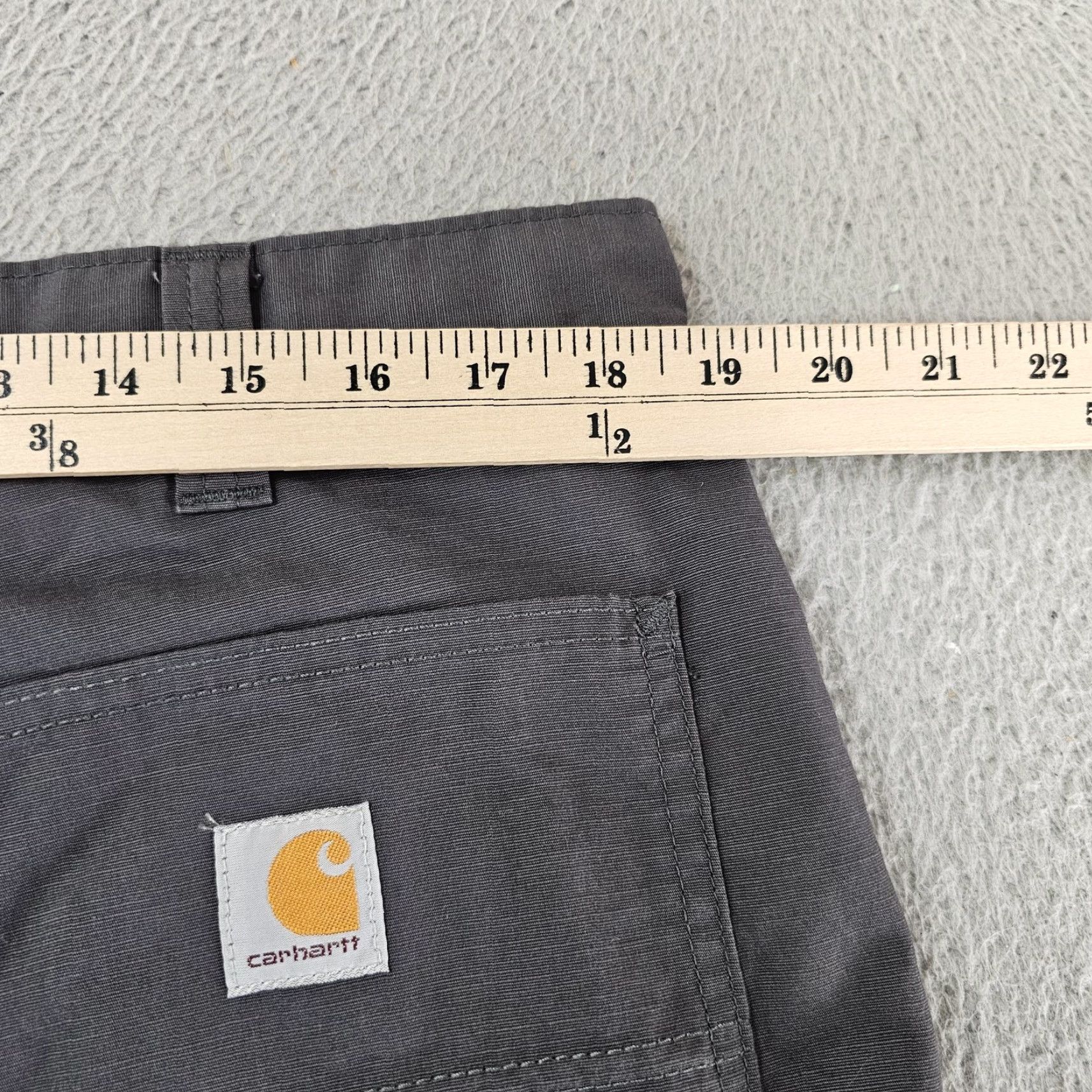 Carhartt Carhartt Shorts Mens 38 Gray Force Extremes Relaxed Fit Cargo Zip Pocket Work Size US 38 / EU 54 - 5 Thumbnail