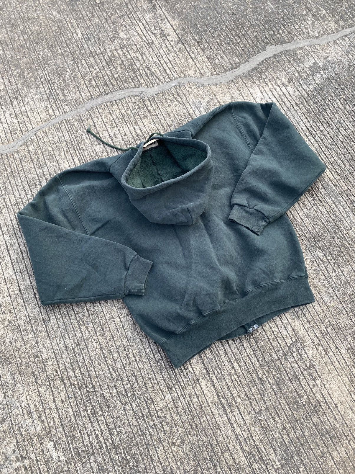 Russell Athletic Faded Russell Athletic Zip Hoodie Green Size US M / EU 48-50 / 2 - 11 Thumbnail