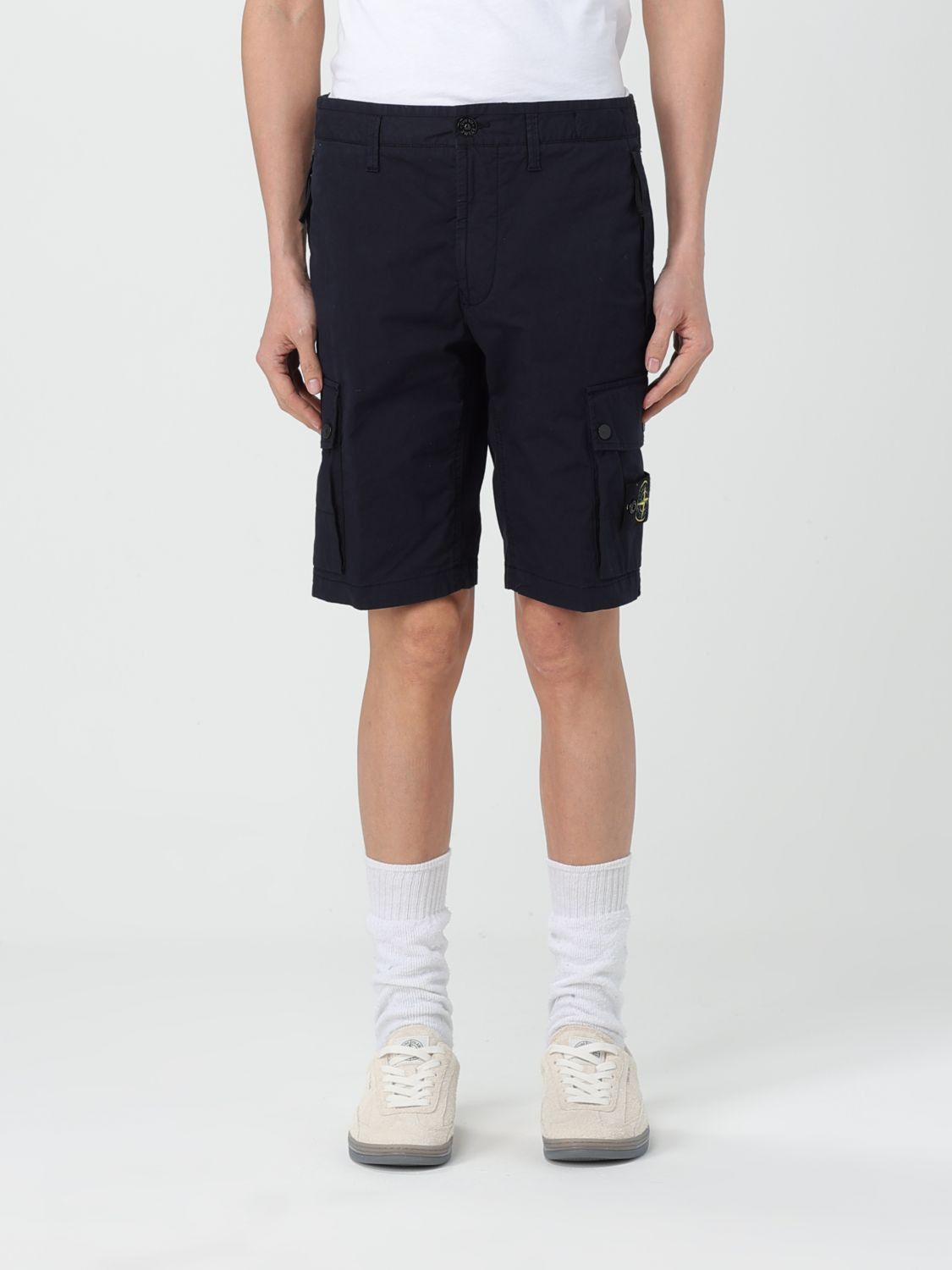 image of Stone Island Short Men Blue (Size 32)